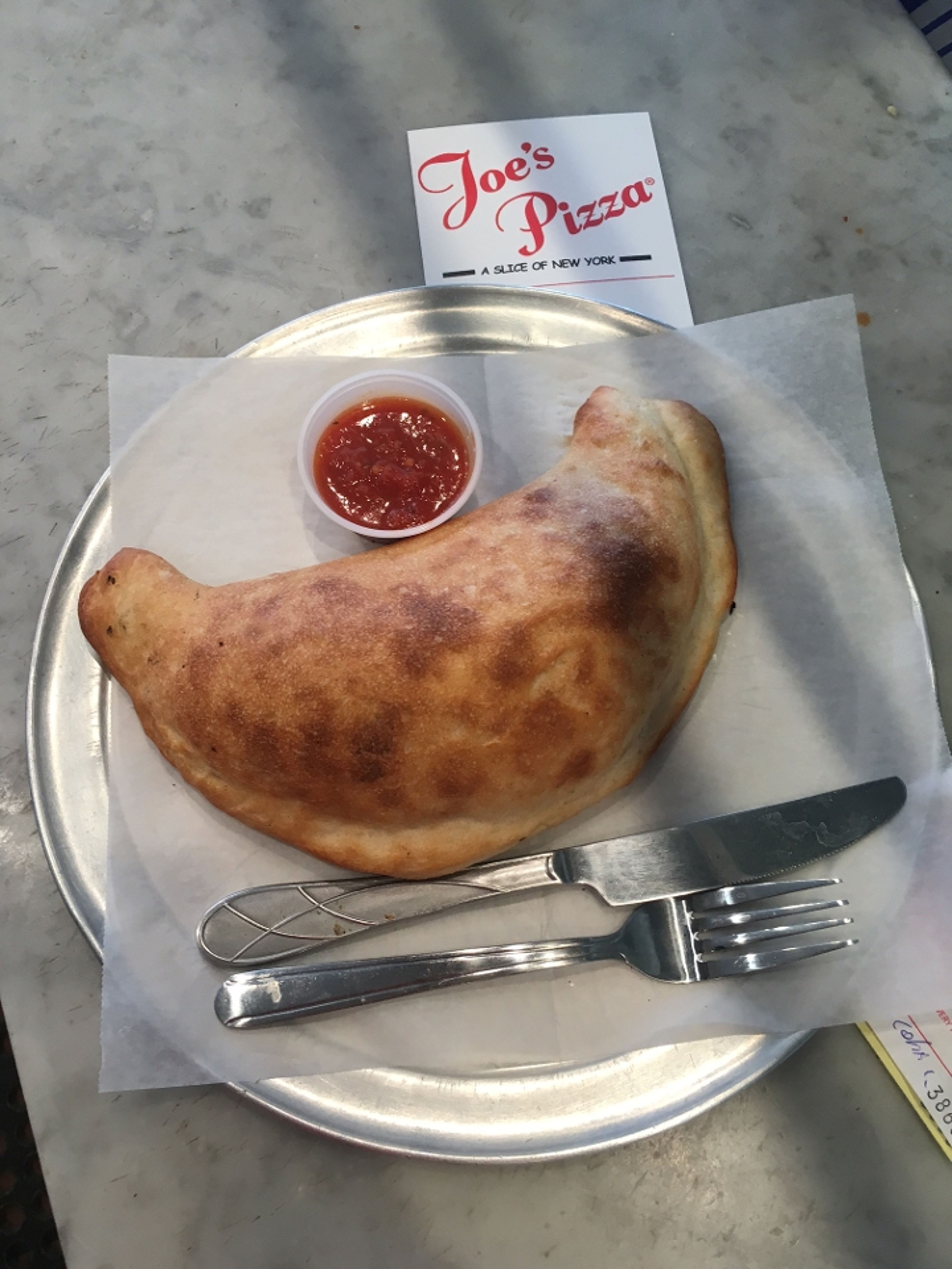 Meat Lovers Calzone.