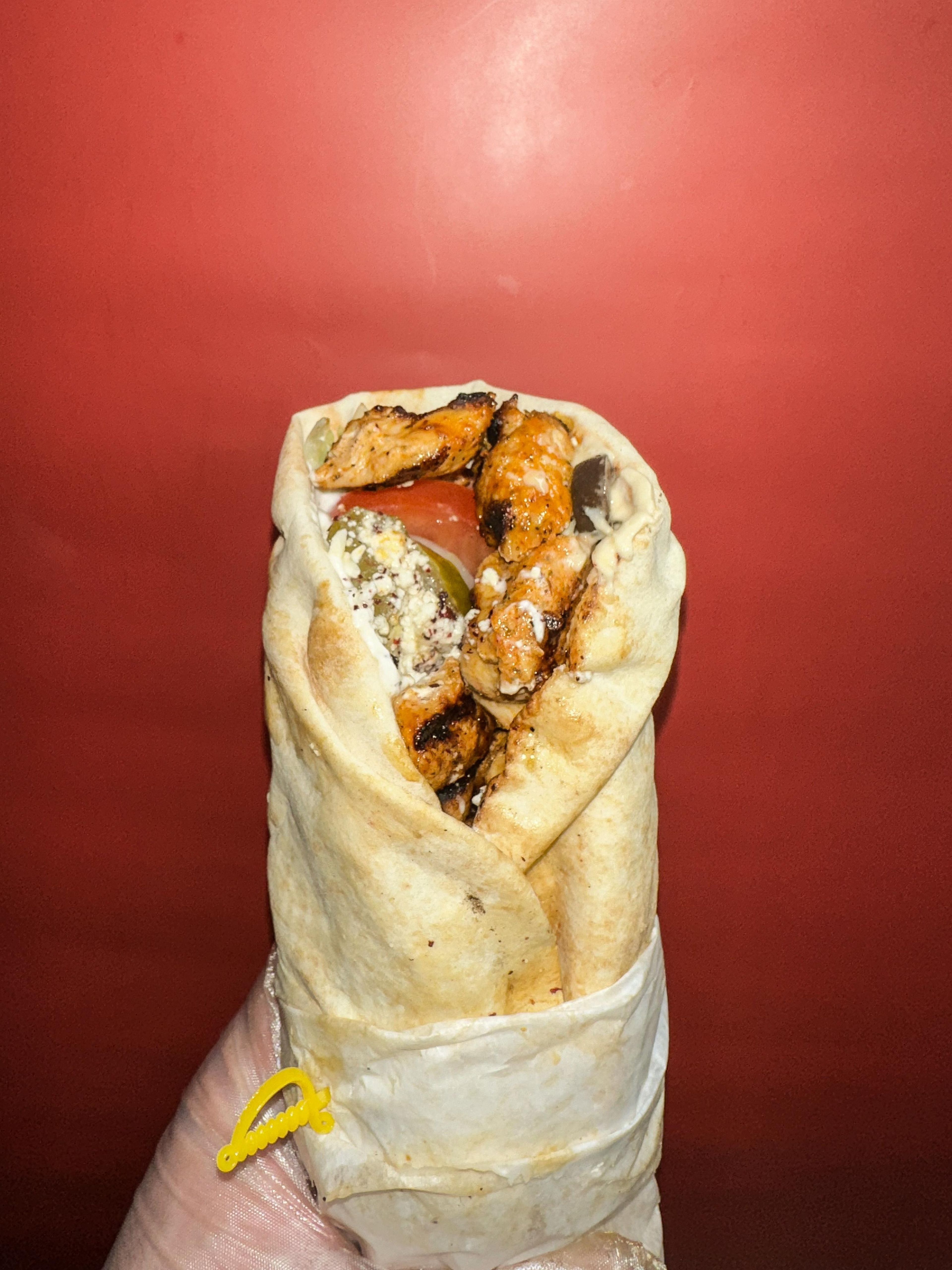 Shish Kabob Wrap.