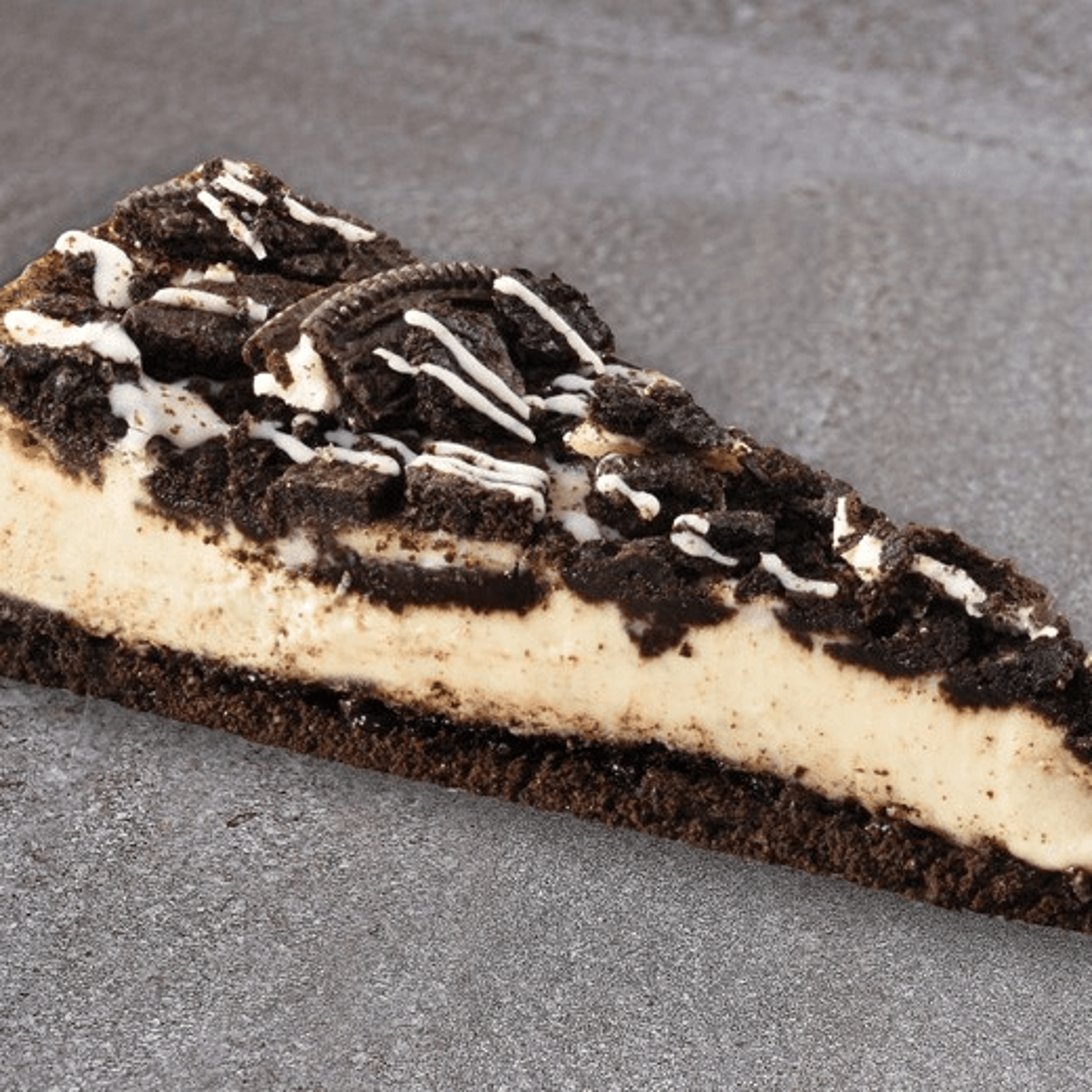 Oreo Cookie Cheesecake.
