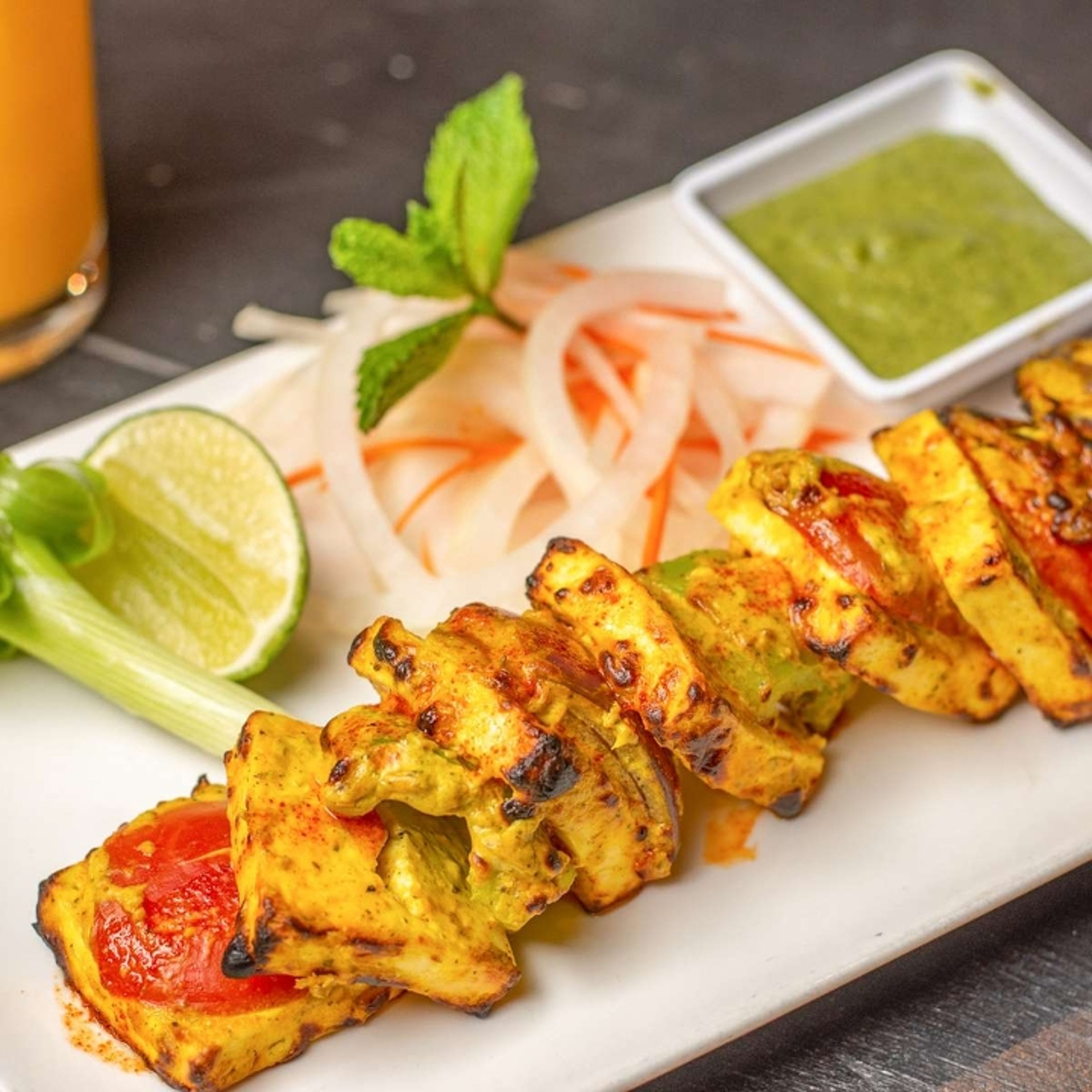 Paneer Tikka.