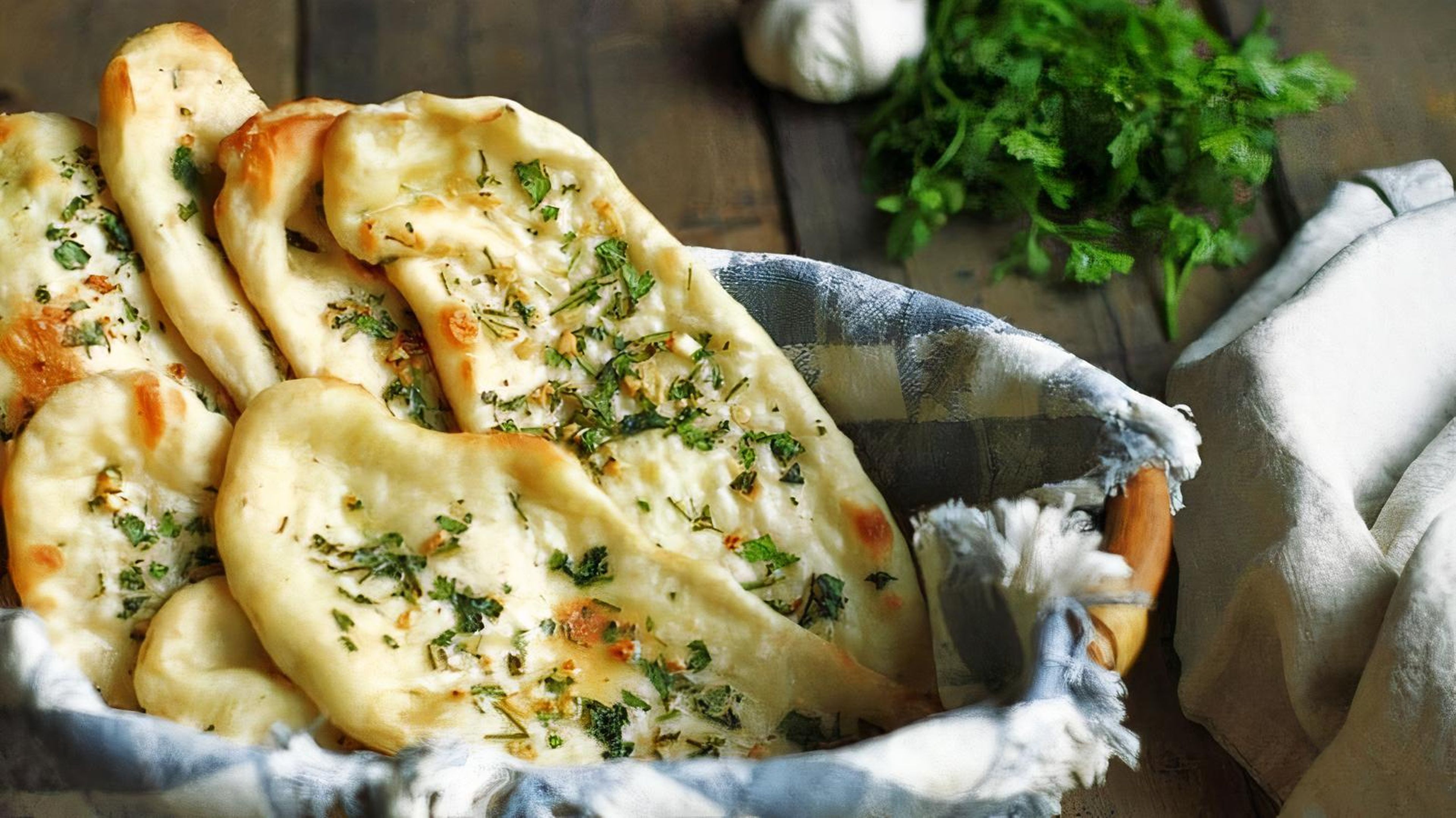Garlic Naan.