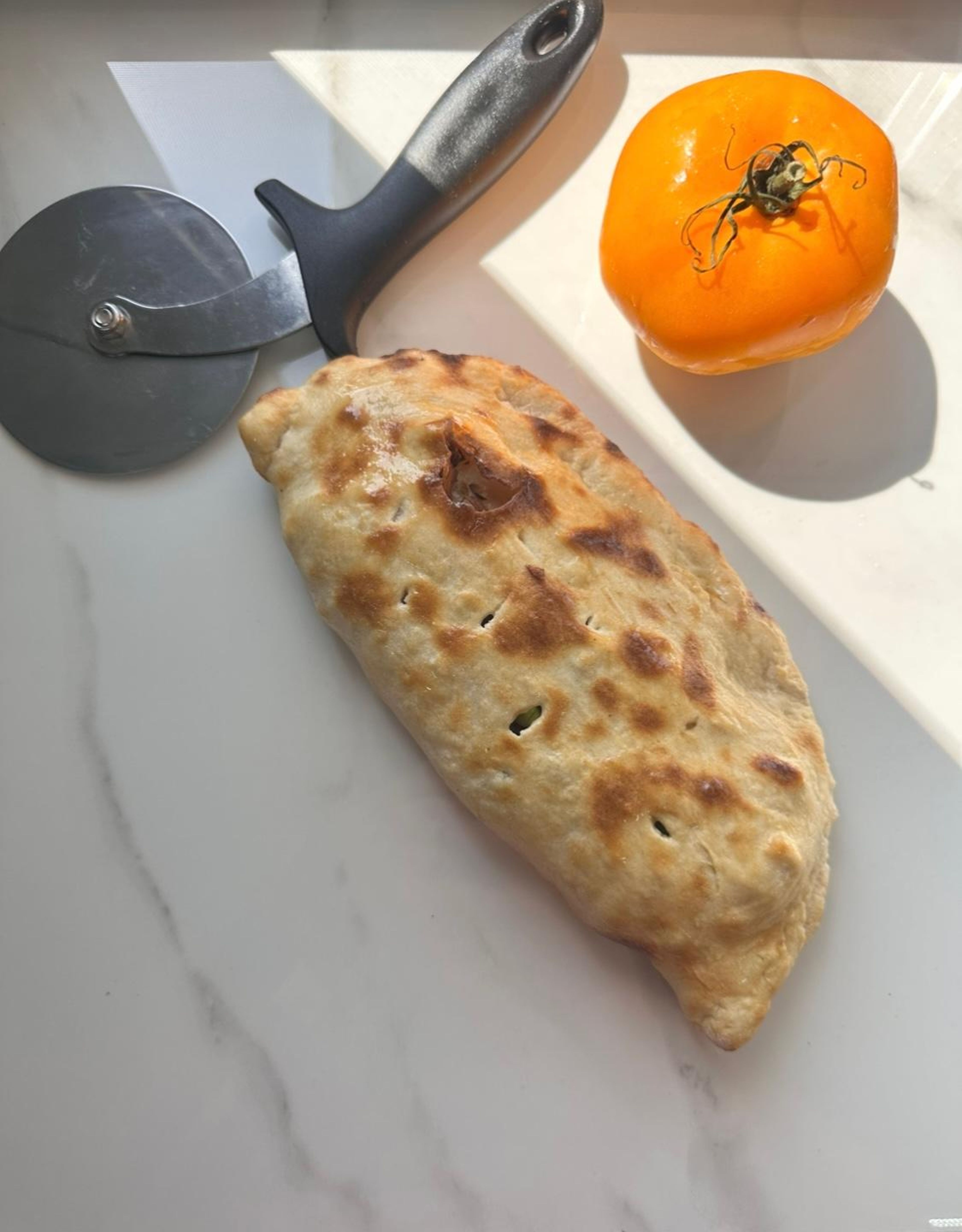 Cheese Calzone.