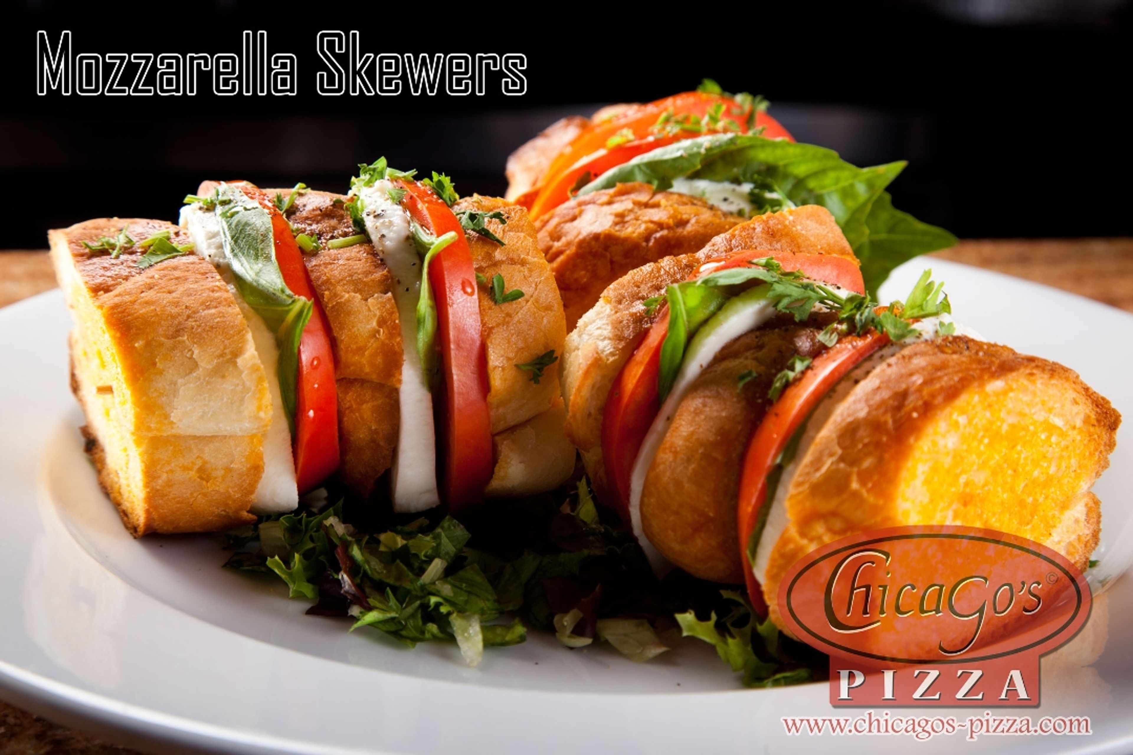 Mozzarella Skewers.