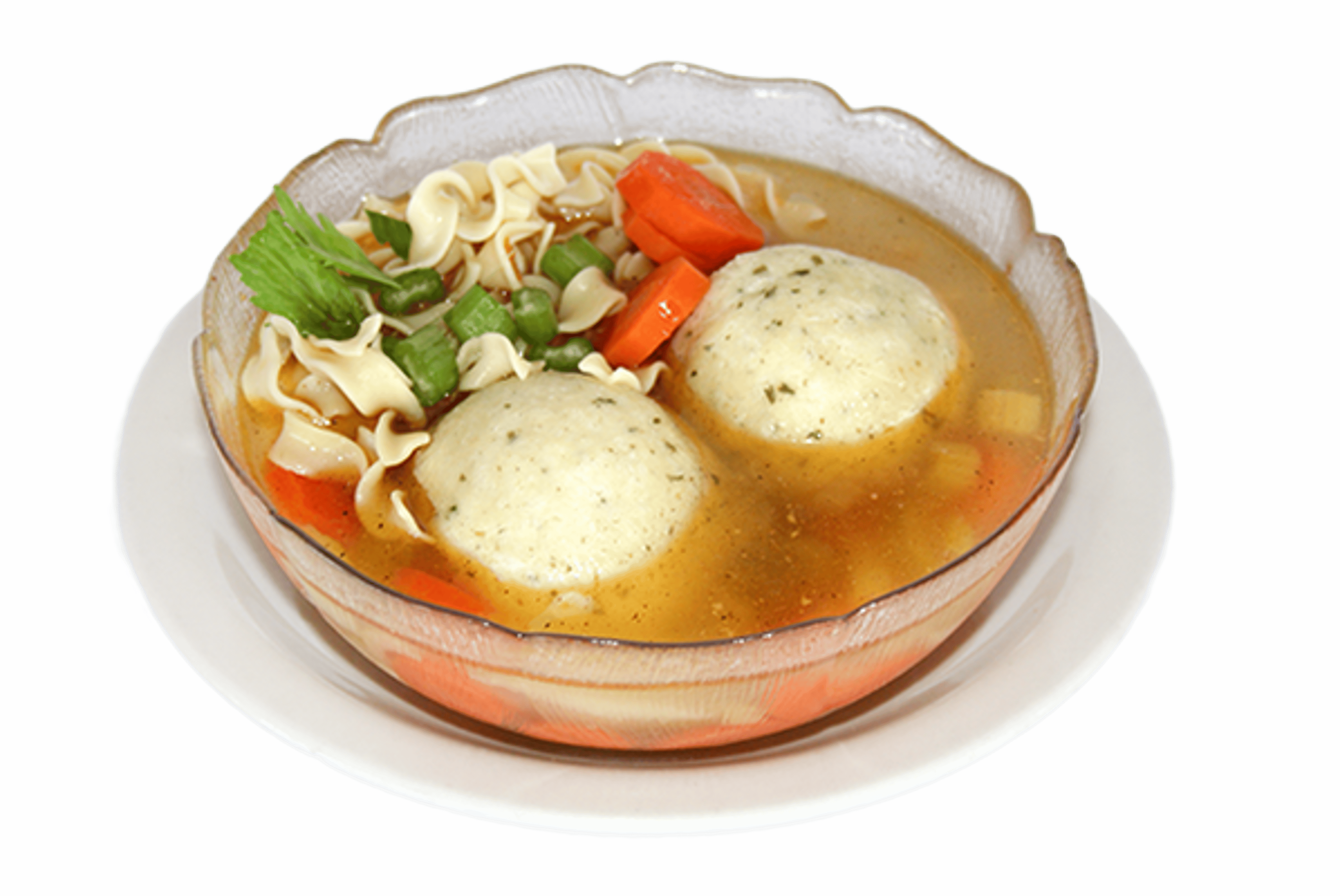 Matzo Ball Soup.