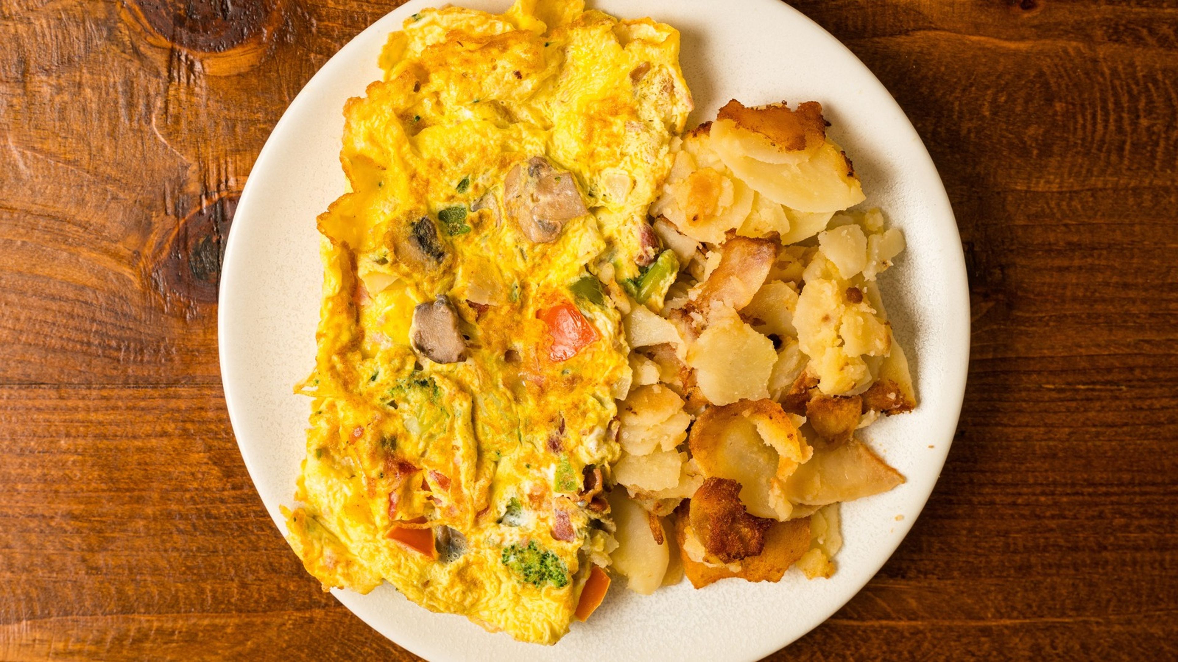 VEGGIE OMELETTE.