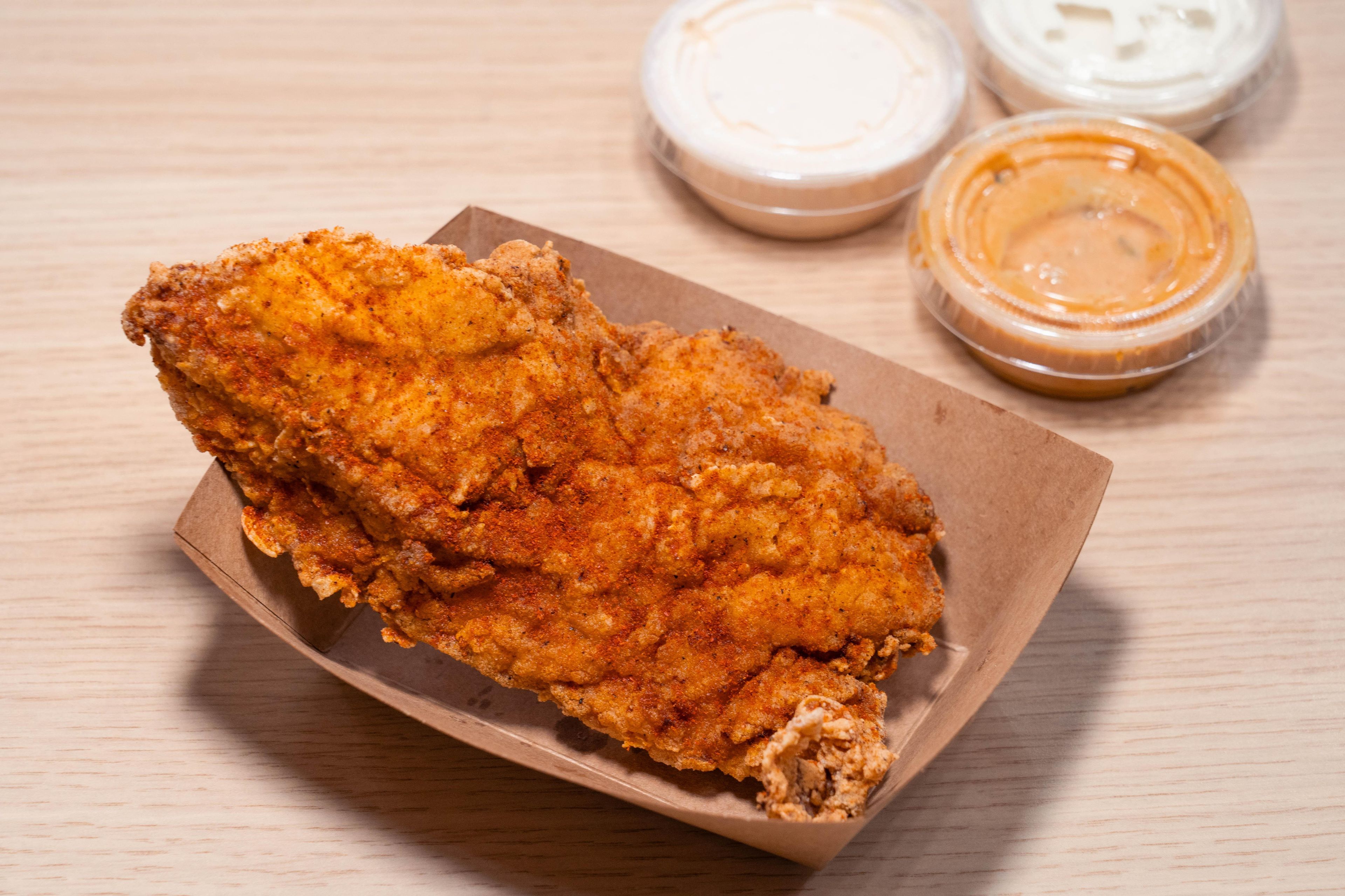 Single Chicken Tender.