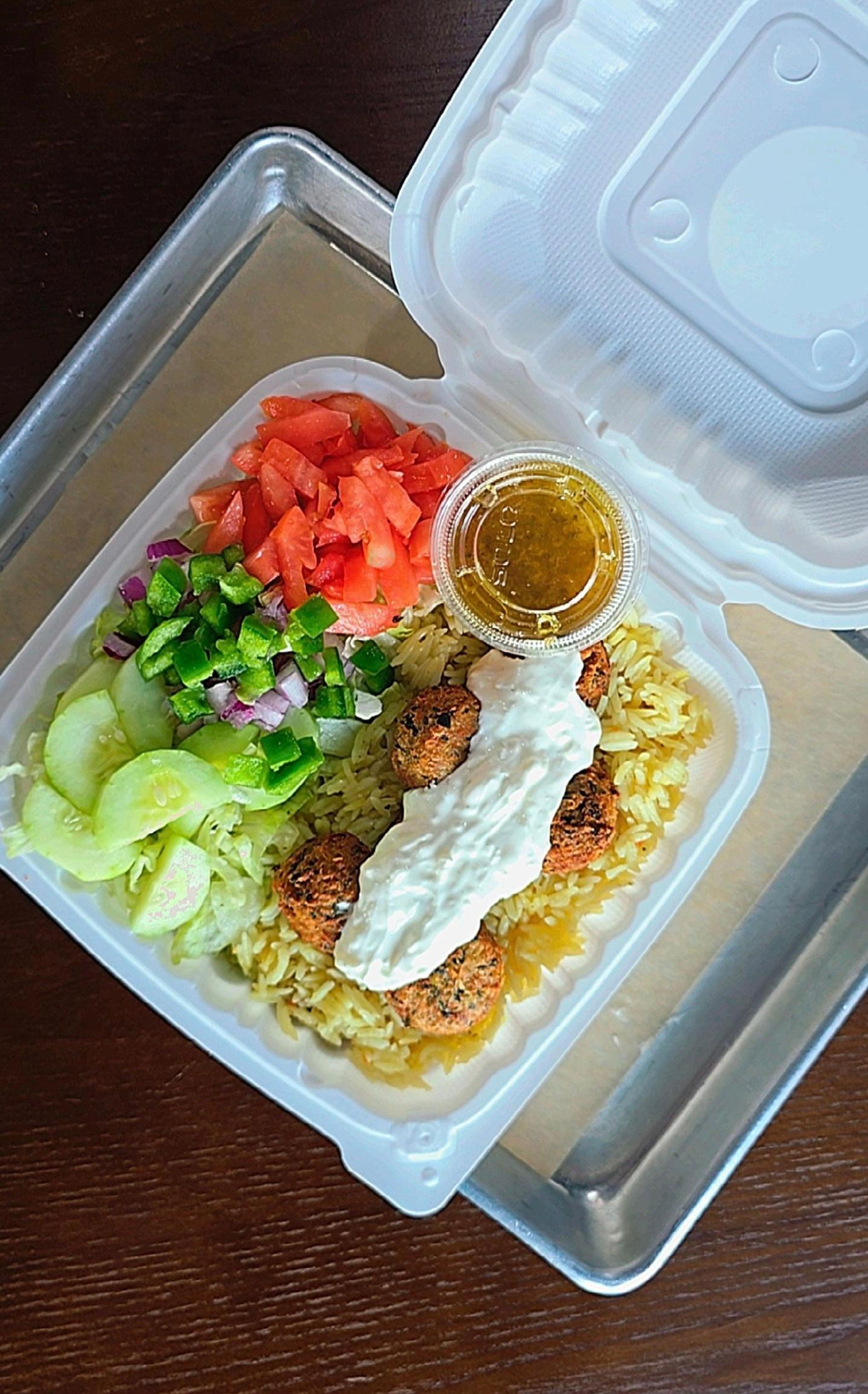 BOWL SPINACH FETA FALAFEL.