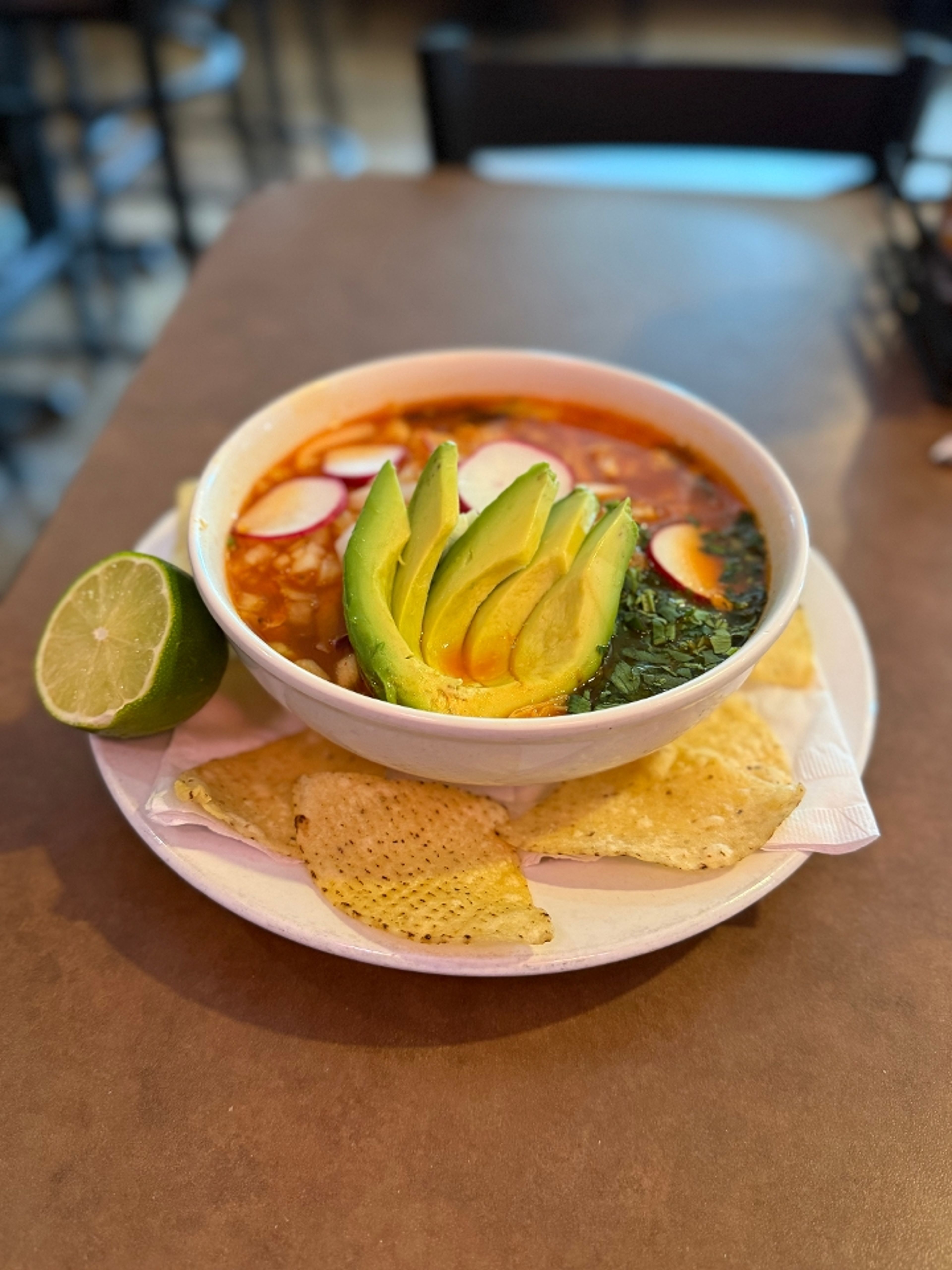 Pozole Soup.