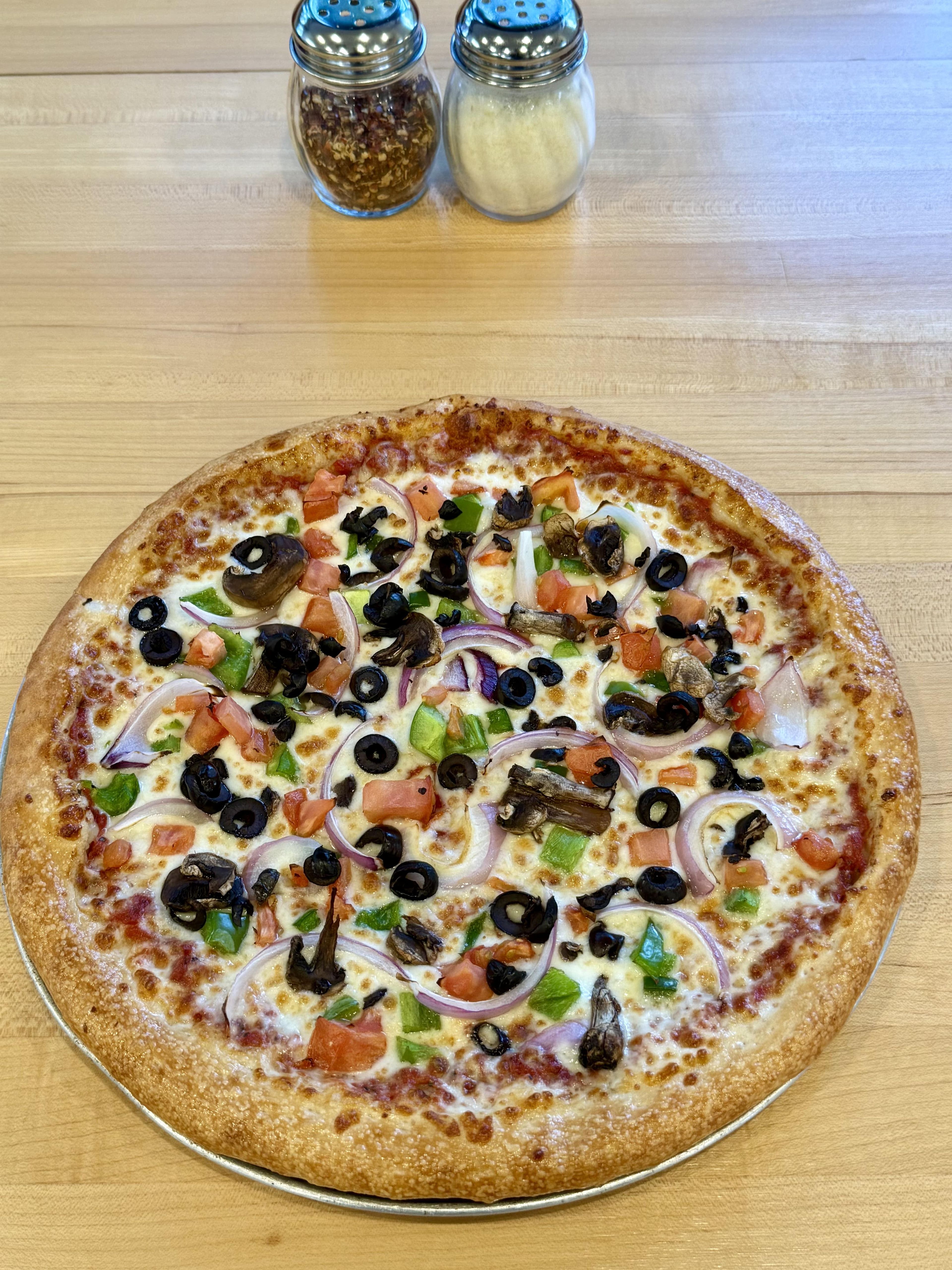 Veggie Delight Pizza.