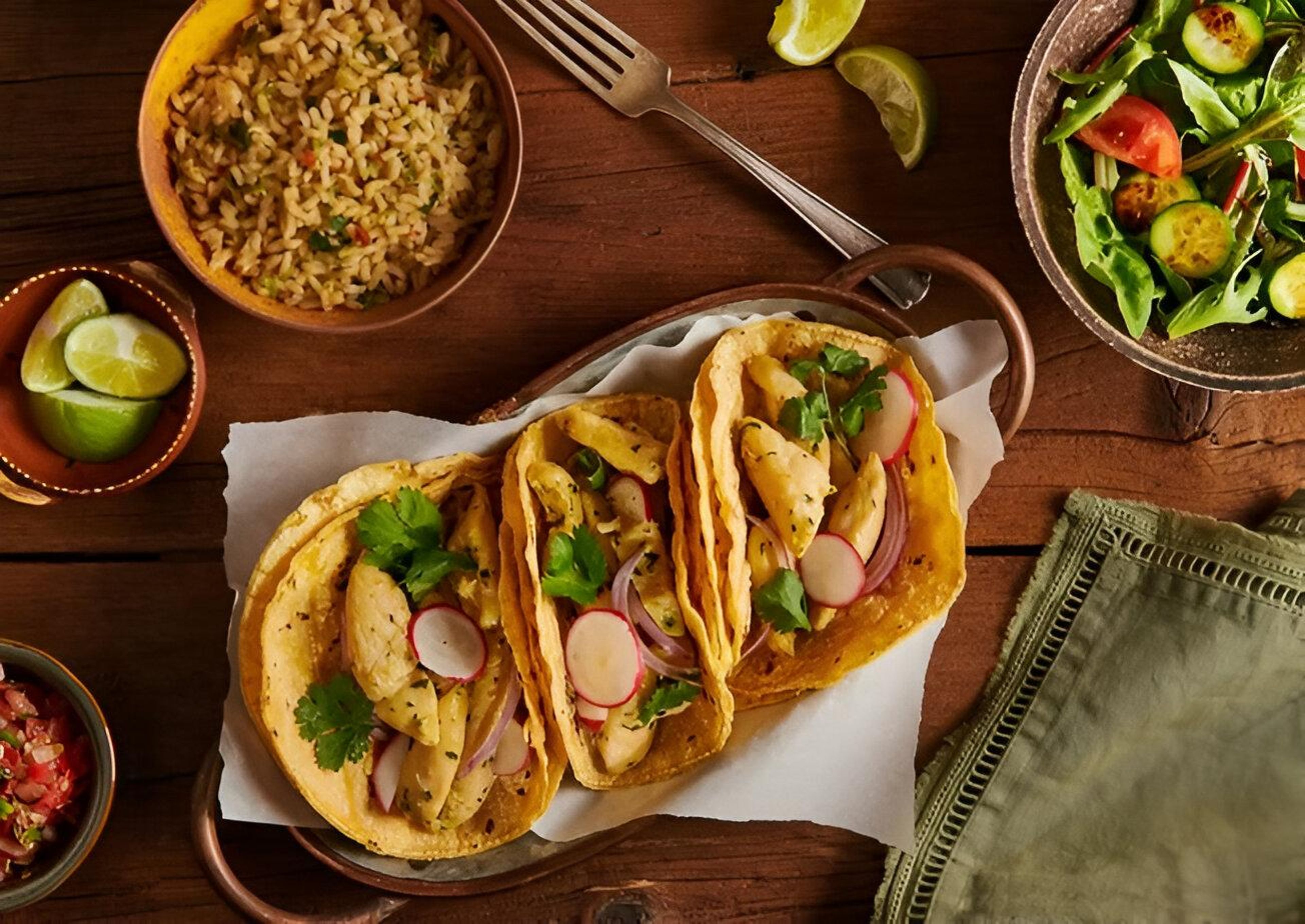 Grilled Chicken Taco.