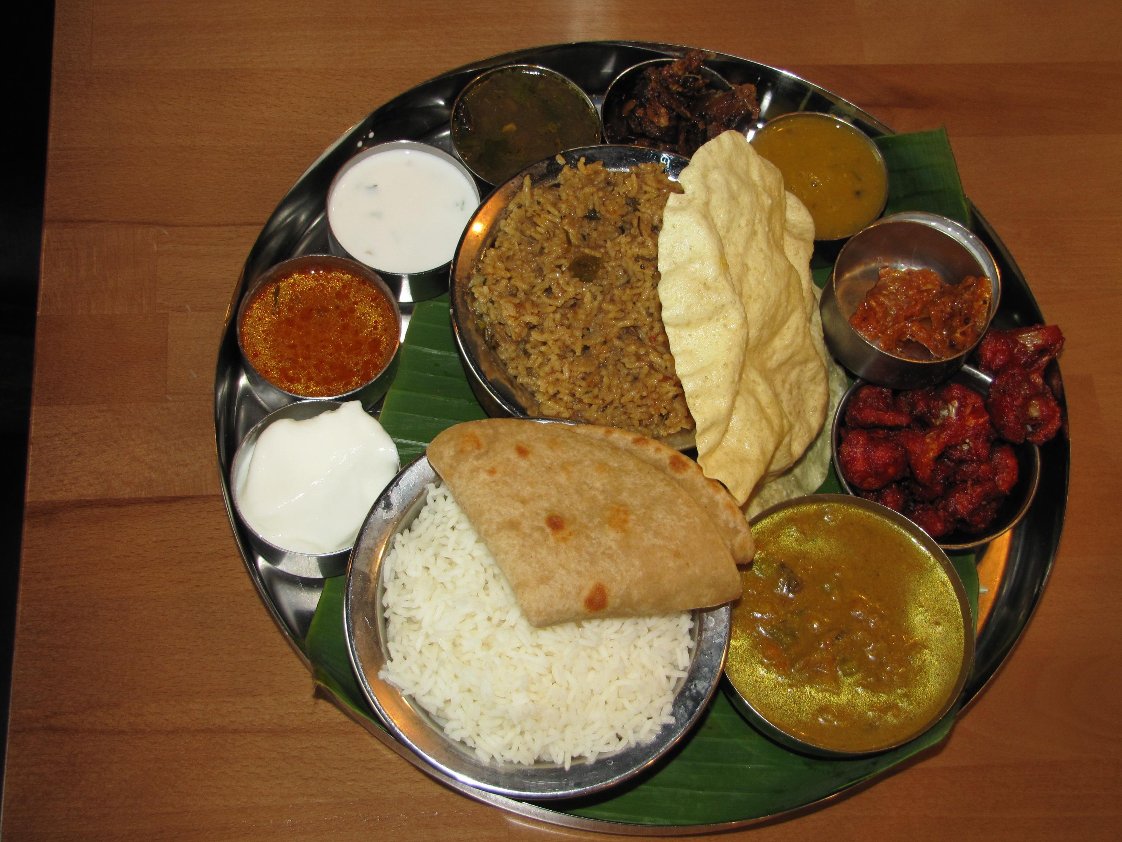 Chicken Biriyani Meals.