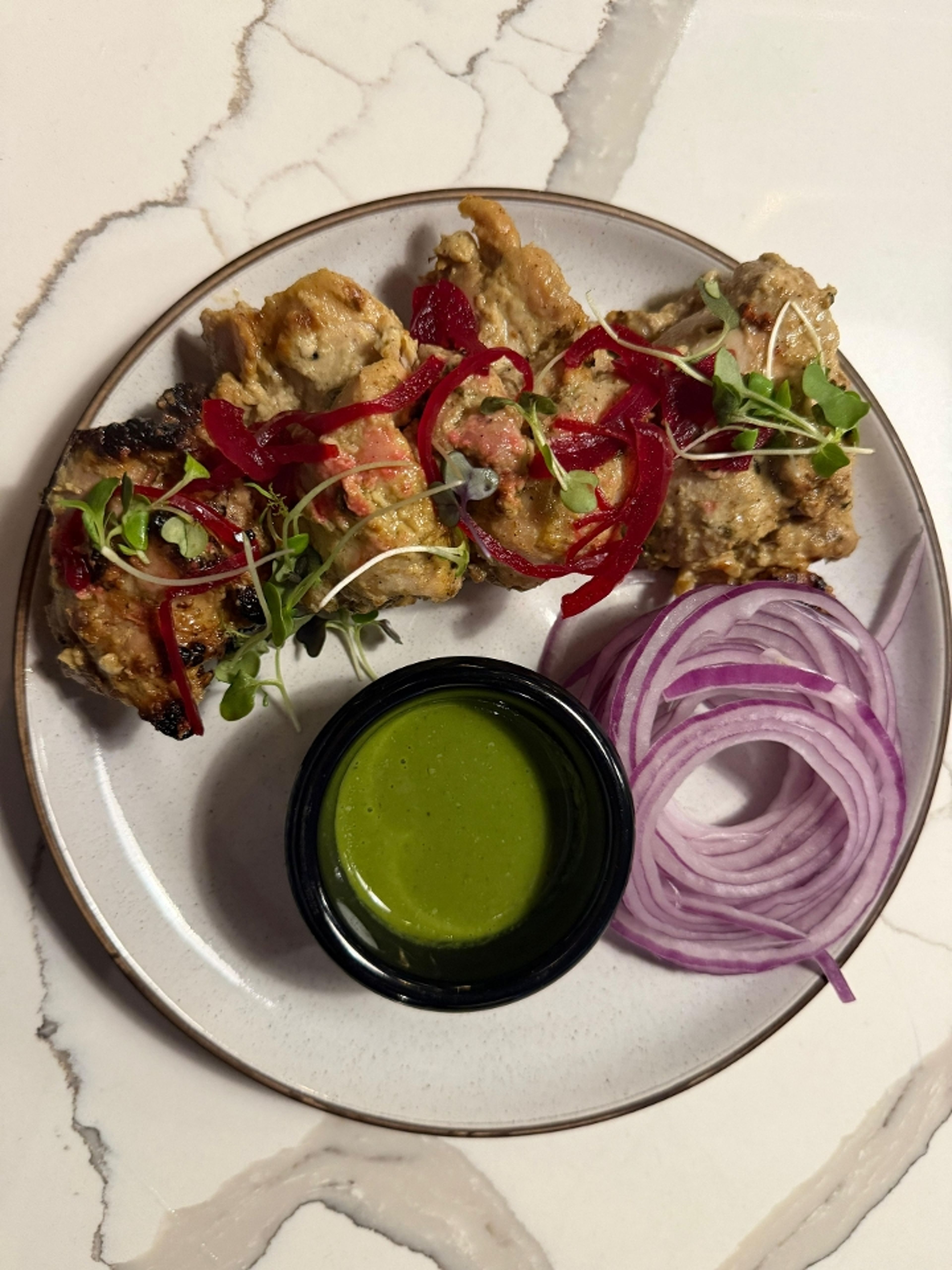 Malai Tandoori Chicken Tikka (d).
