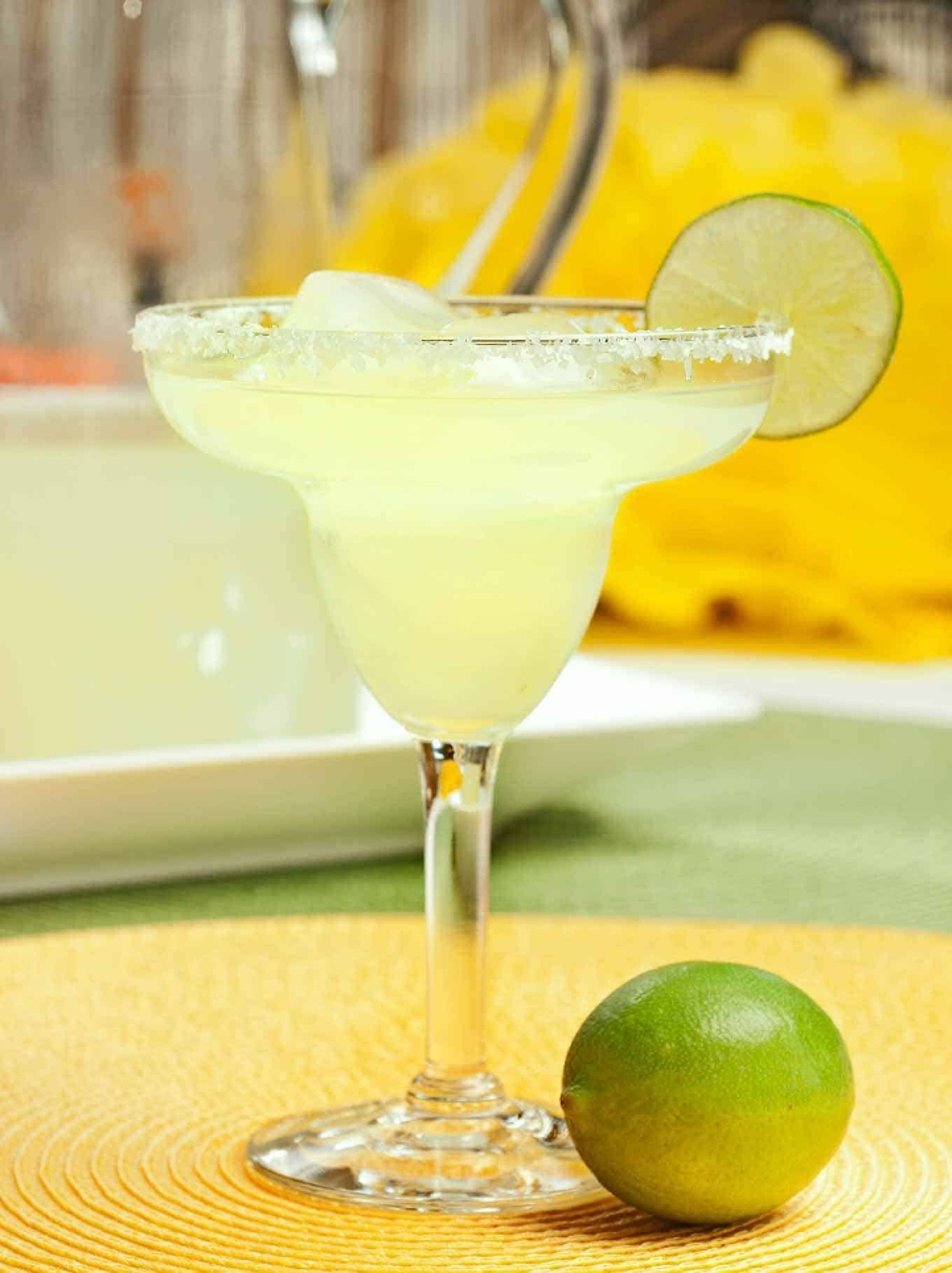 Lime Margarita Mocktail.
