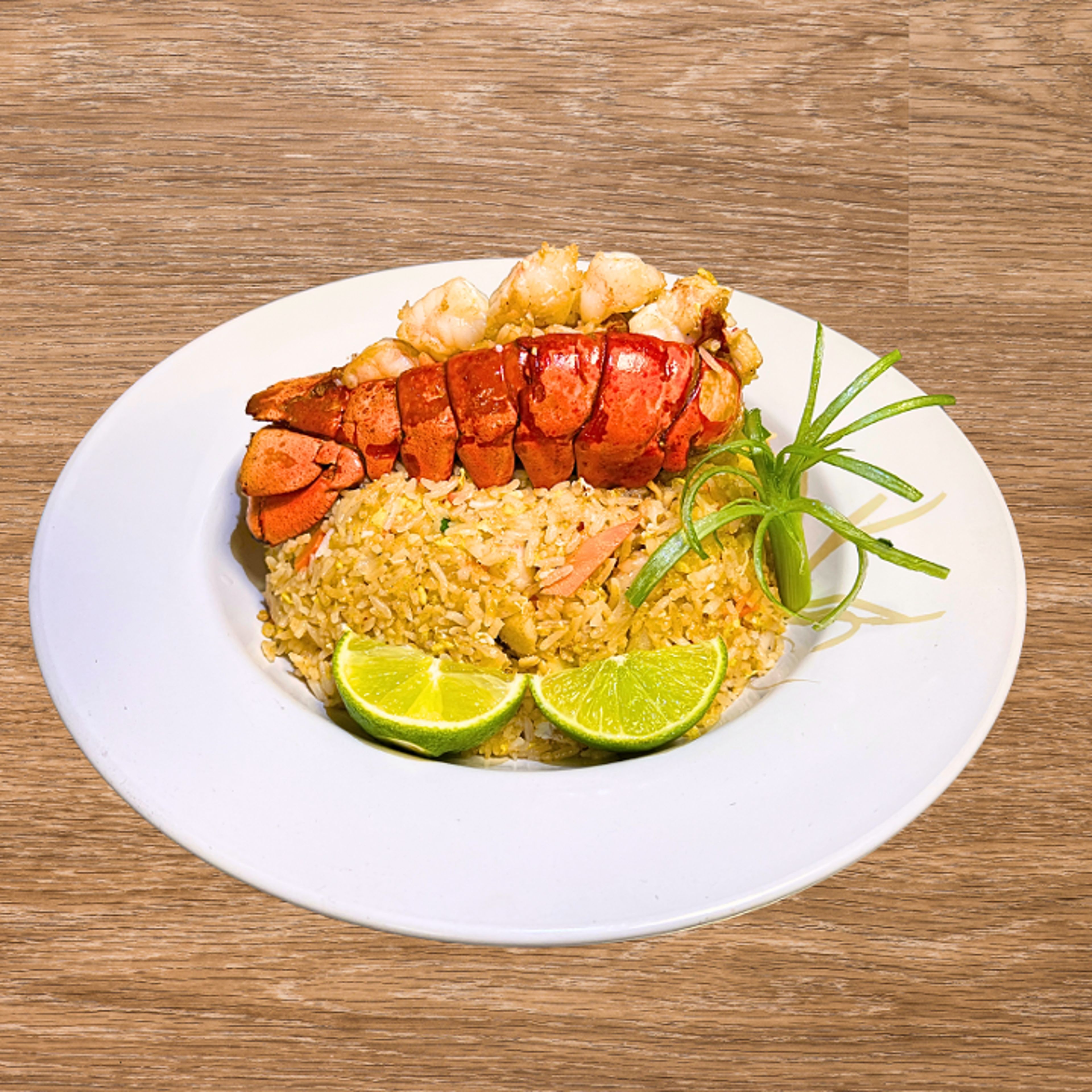 LOBSTER FRIED RICE.