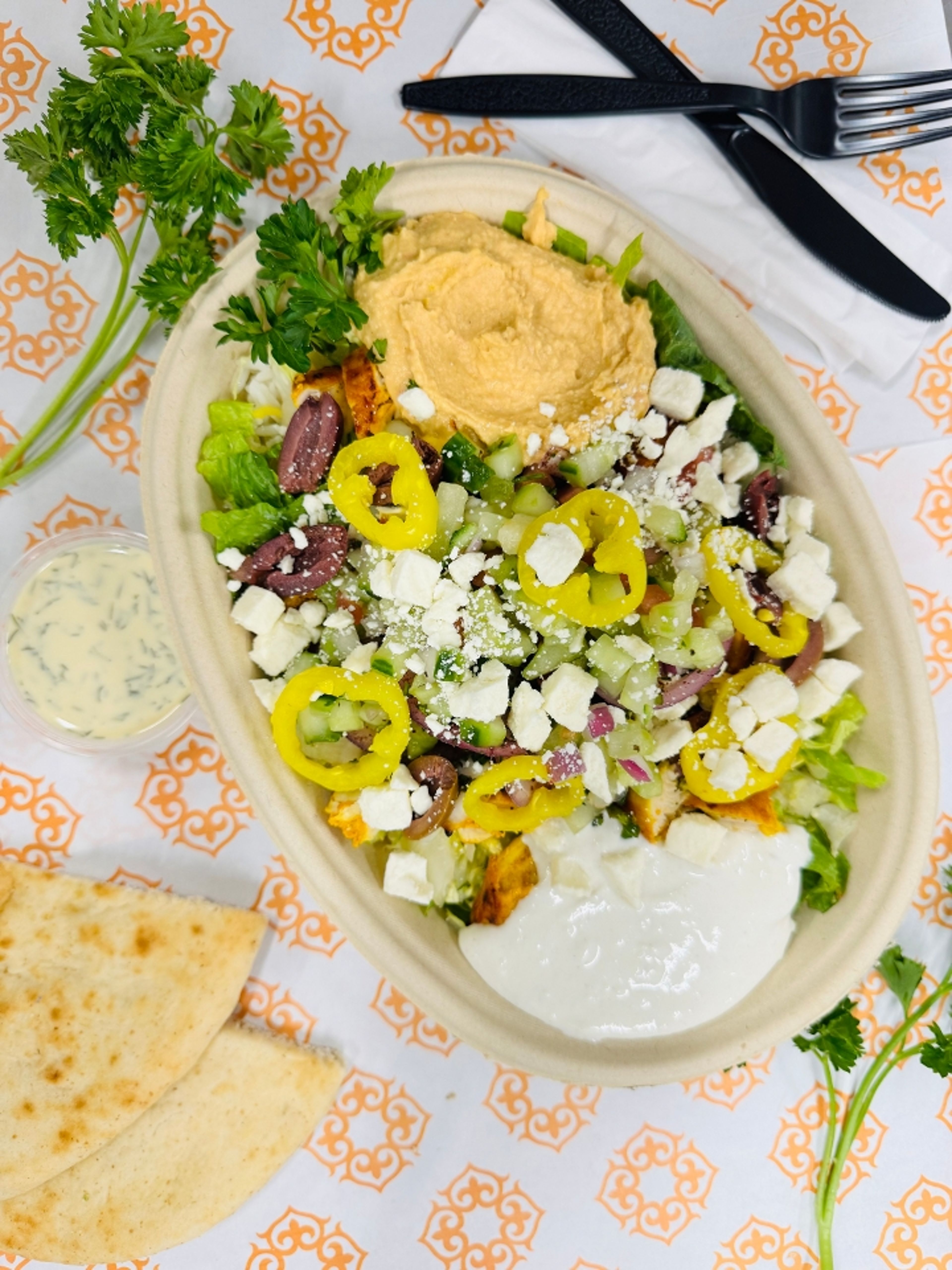 Spicy Chicken Kabob.