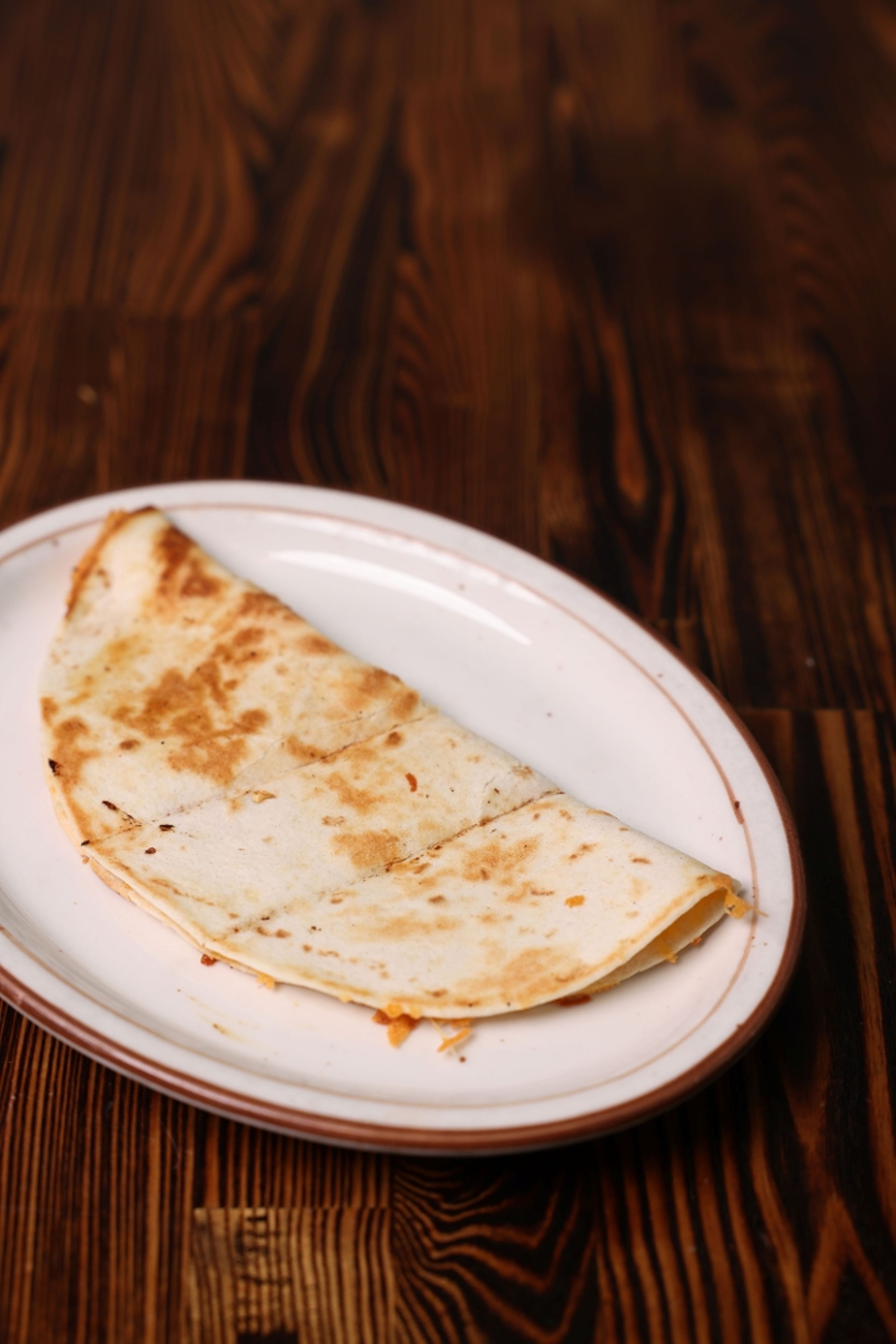 Cheese Quesadilla.