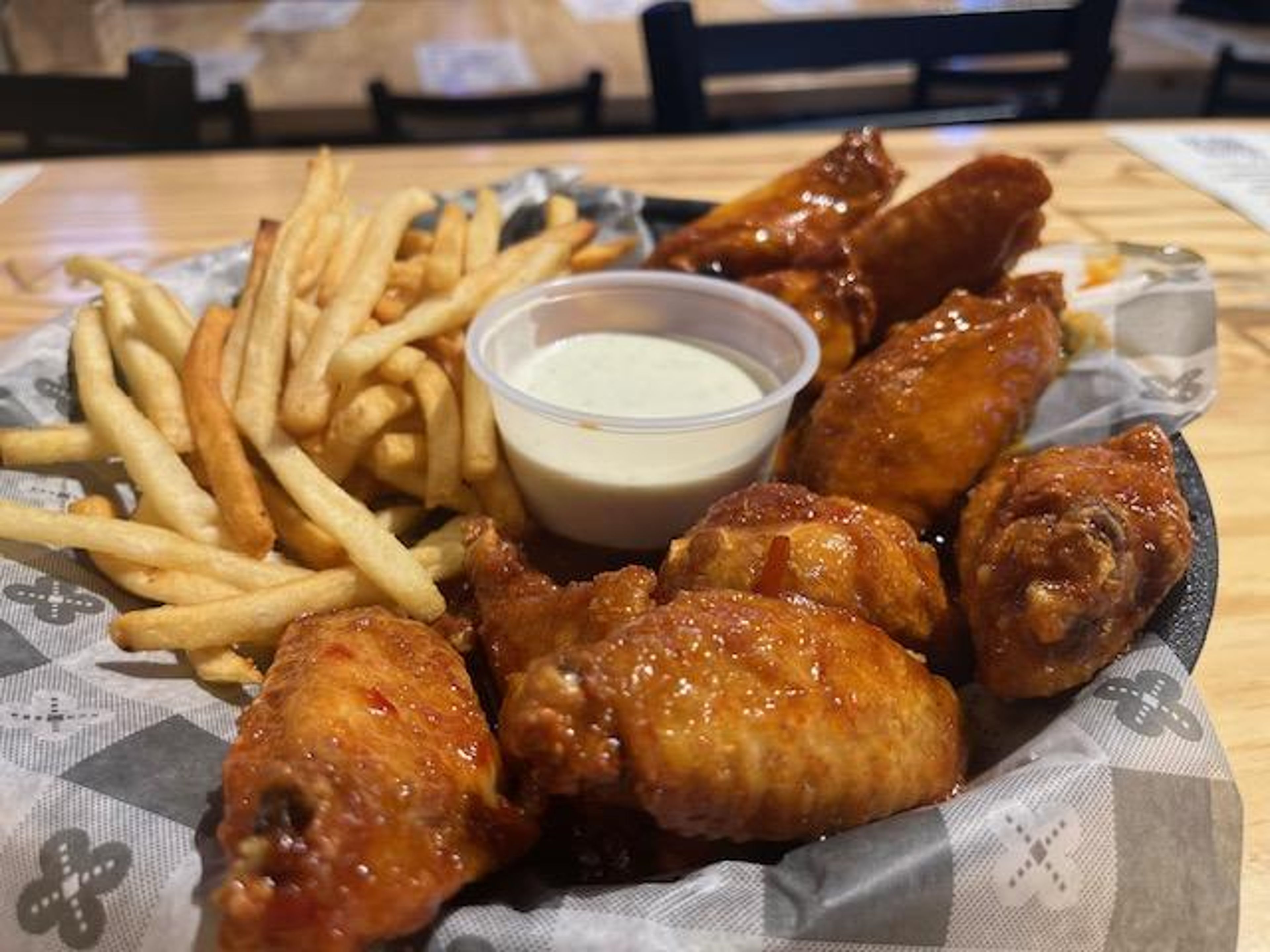 Full Wing Basket.