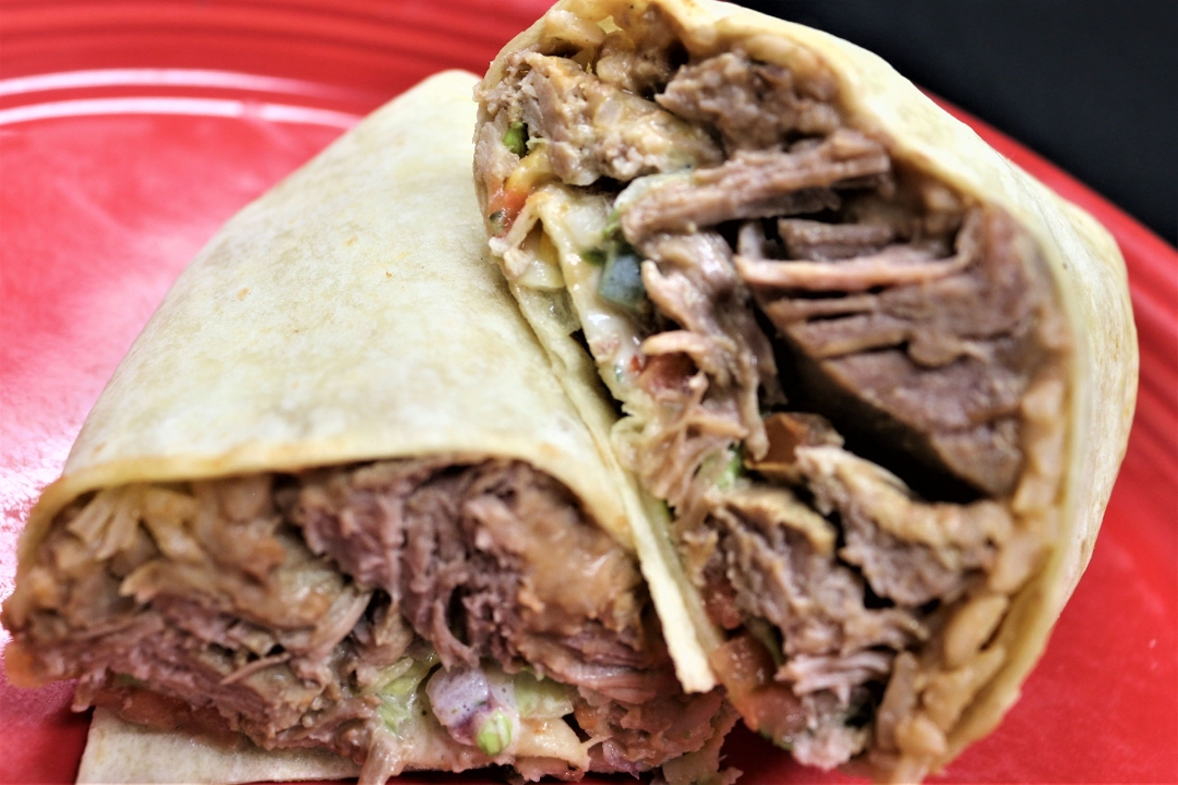 Carnitas Burrito.
