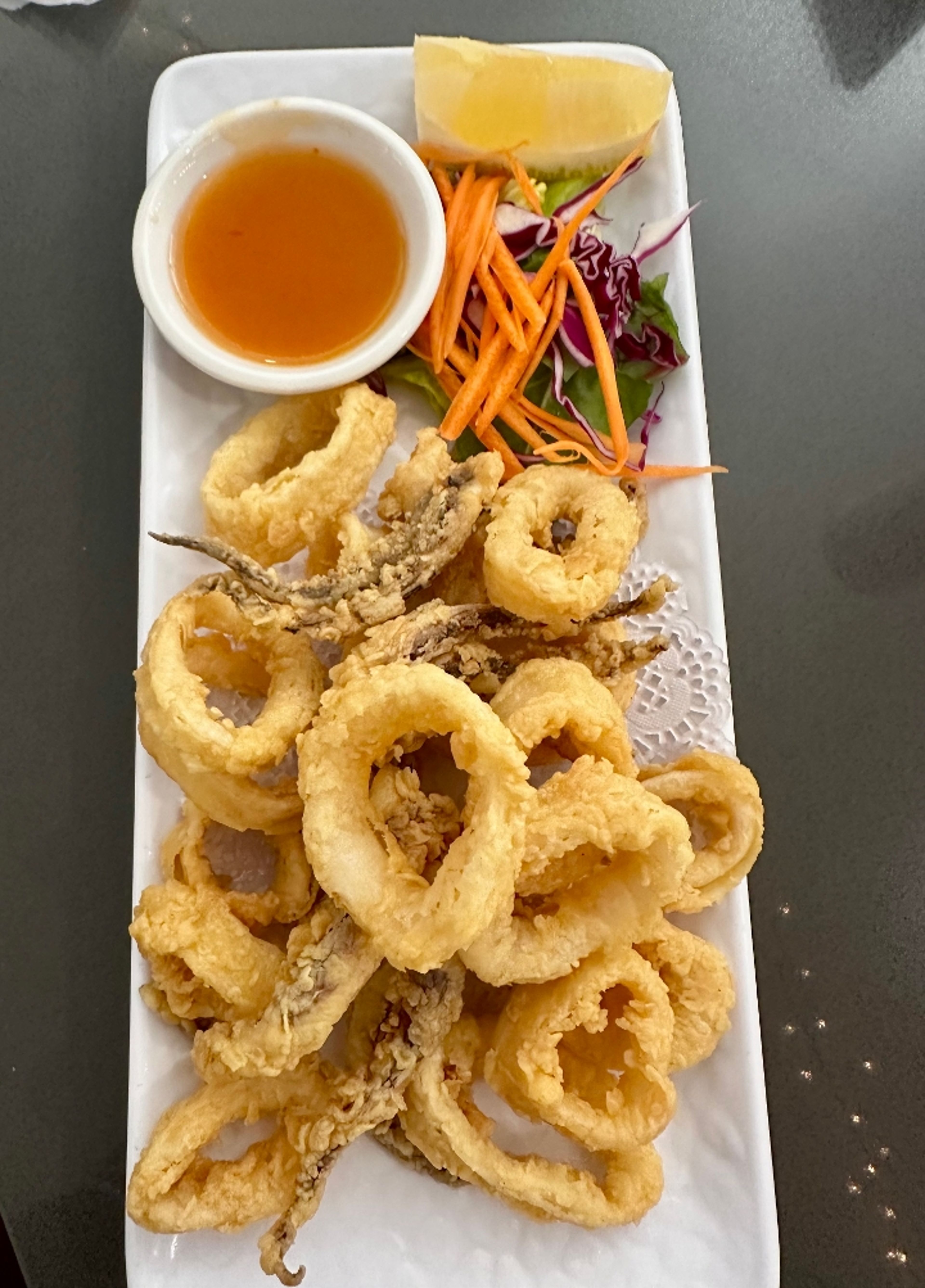 Crispy Calamari.