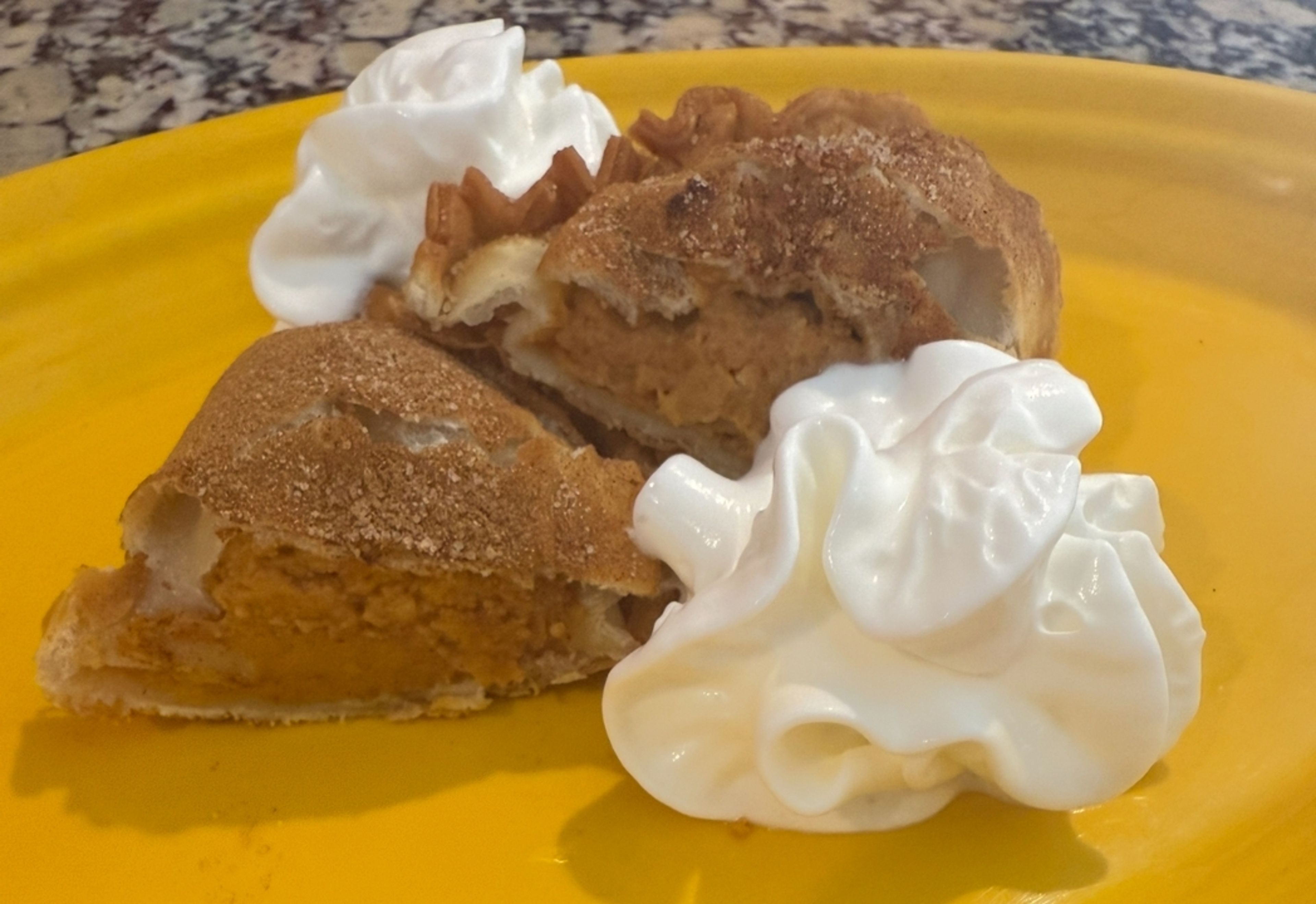Pumpkin Pie Empanada.