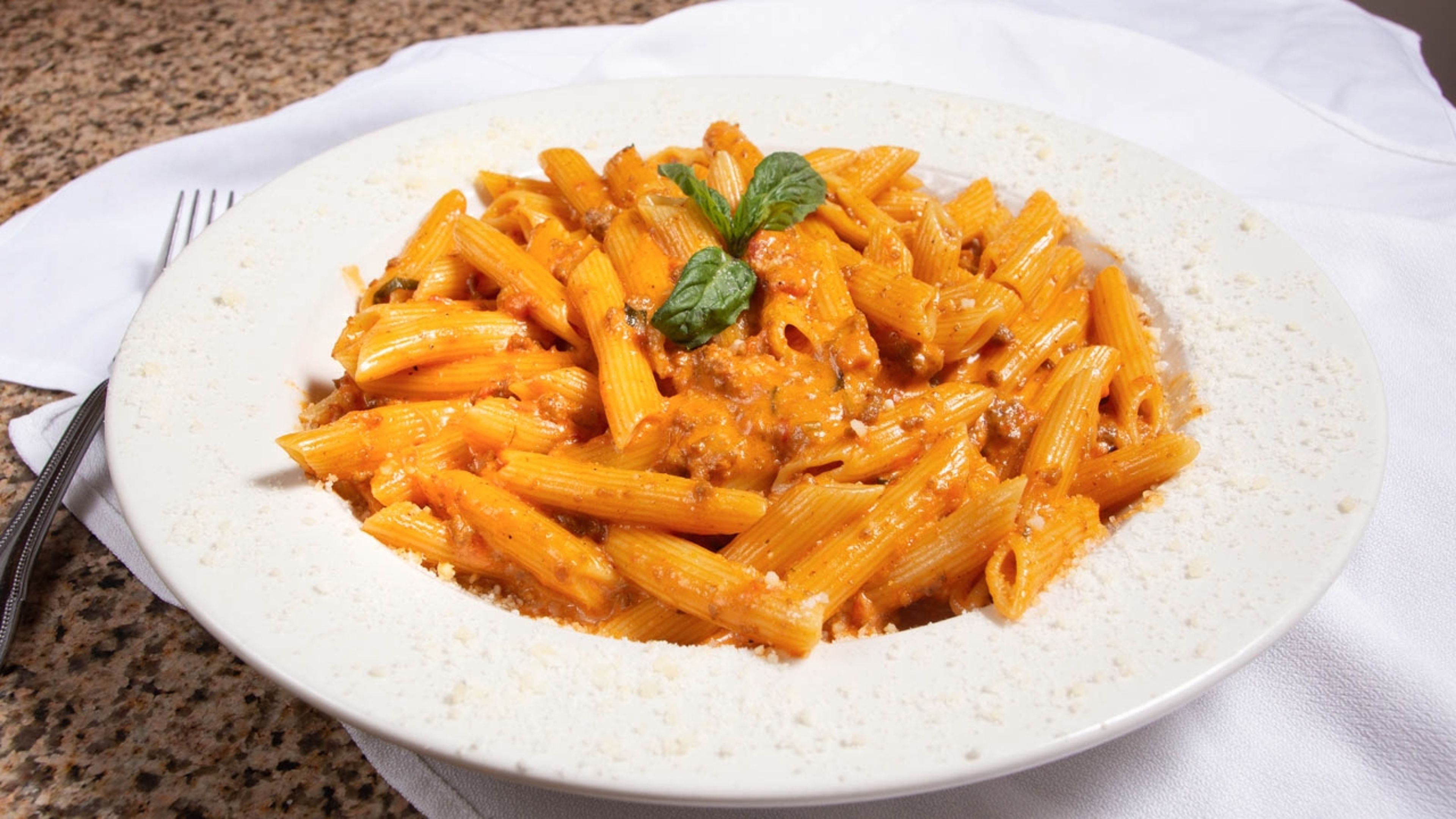 Penne Alla Vodka.