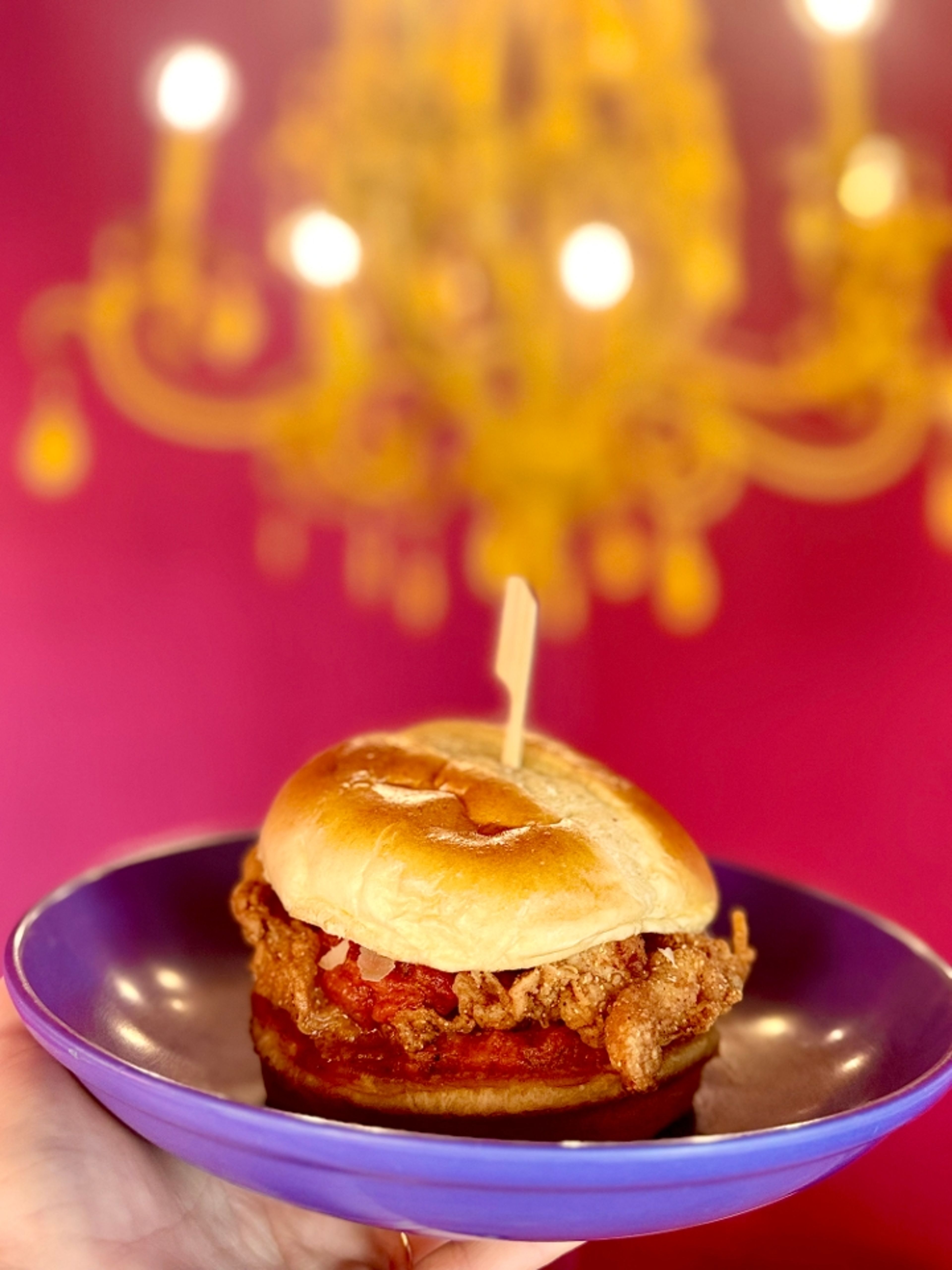 Chicken Parmesan Sandwich.