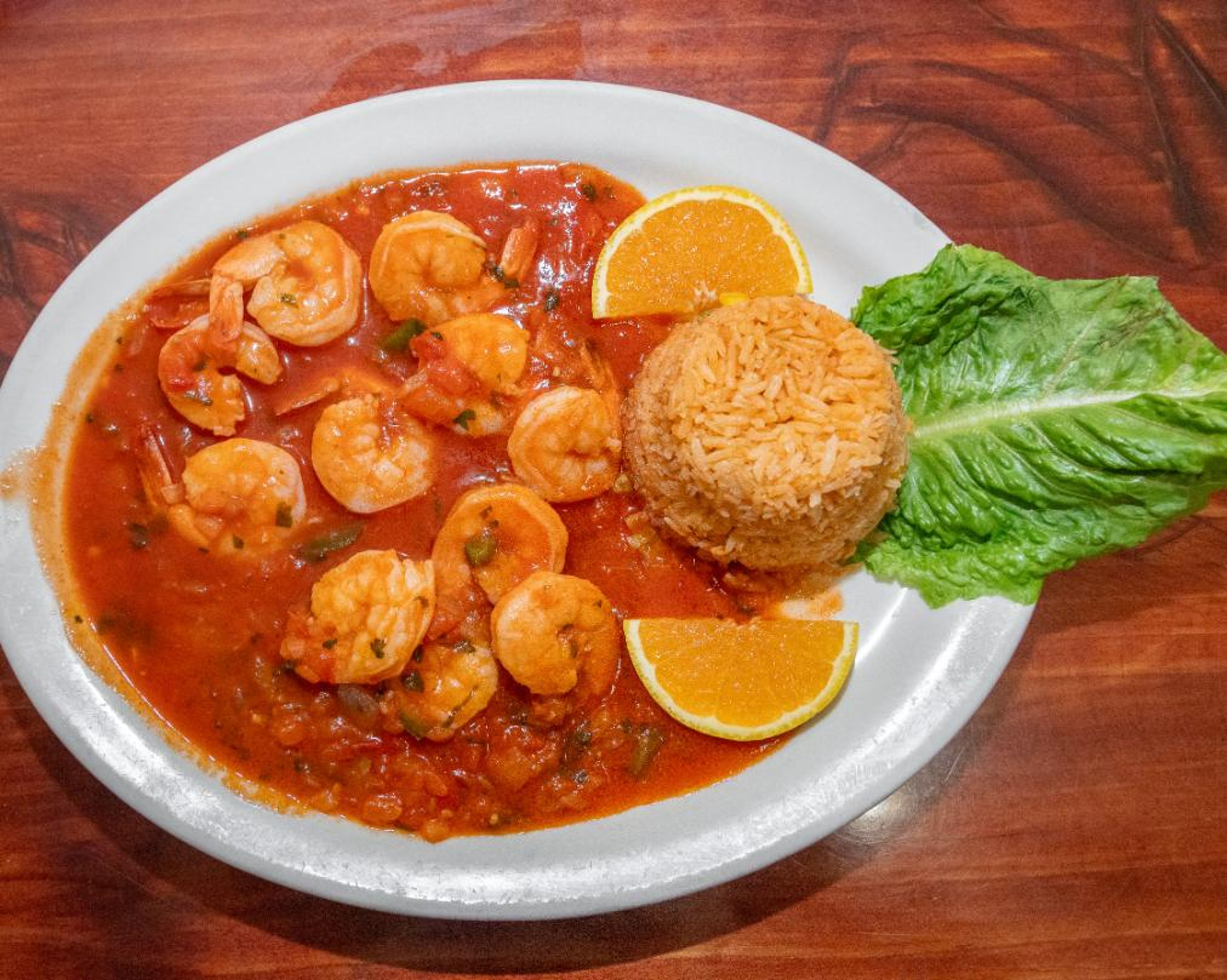 Camarones a La Diabla.