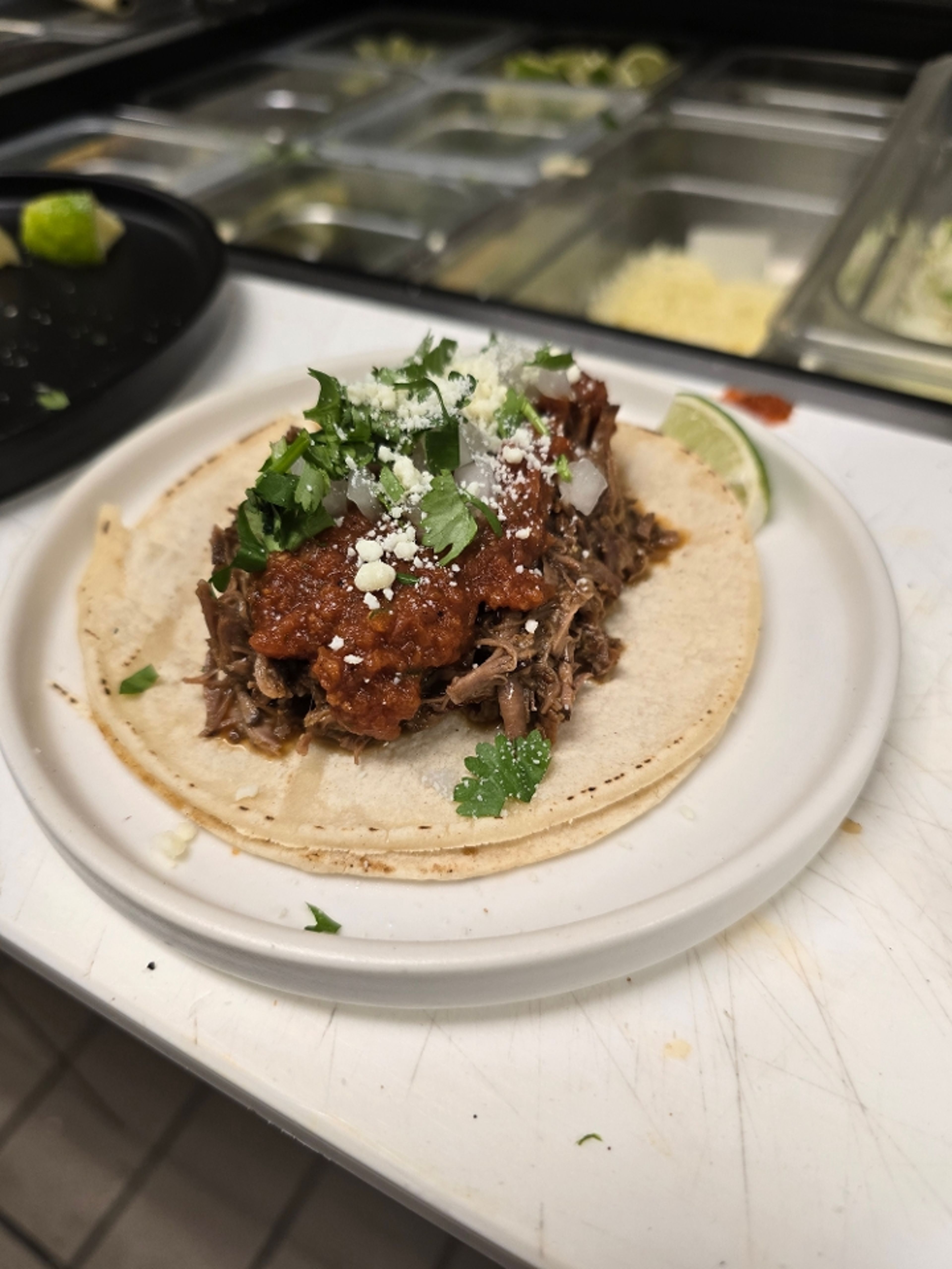 TO GO TACO -  Barbacoa.