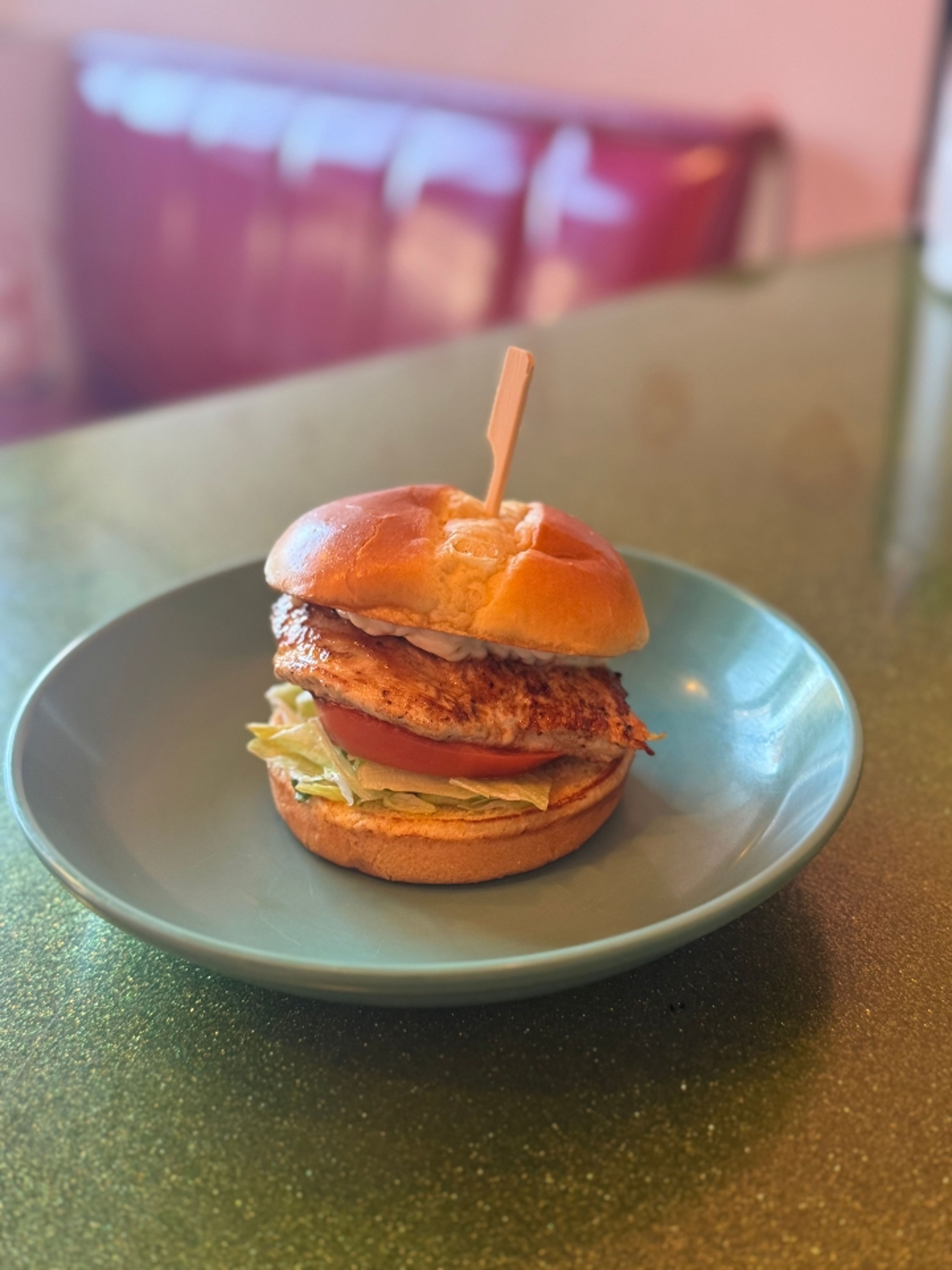 Grilled Chicken Sandwich.