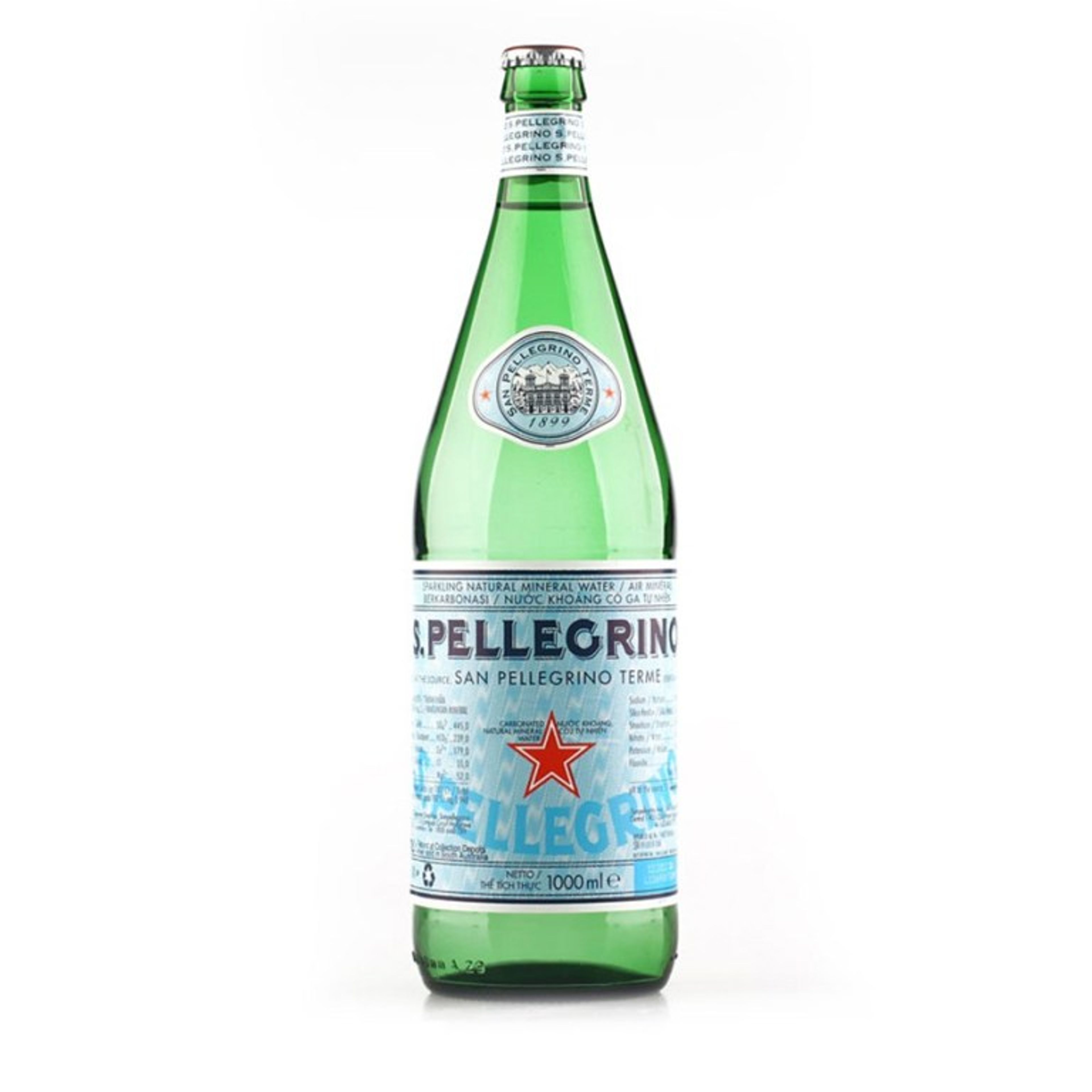 Pellegrino Sparkling Water.
