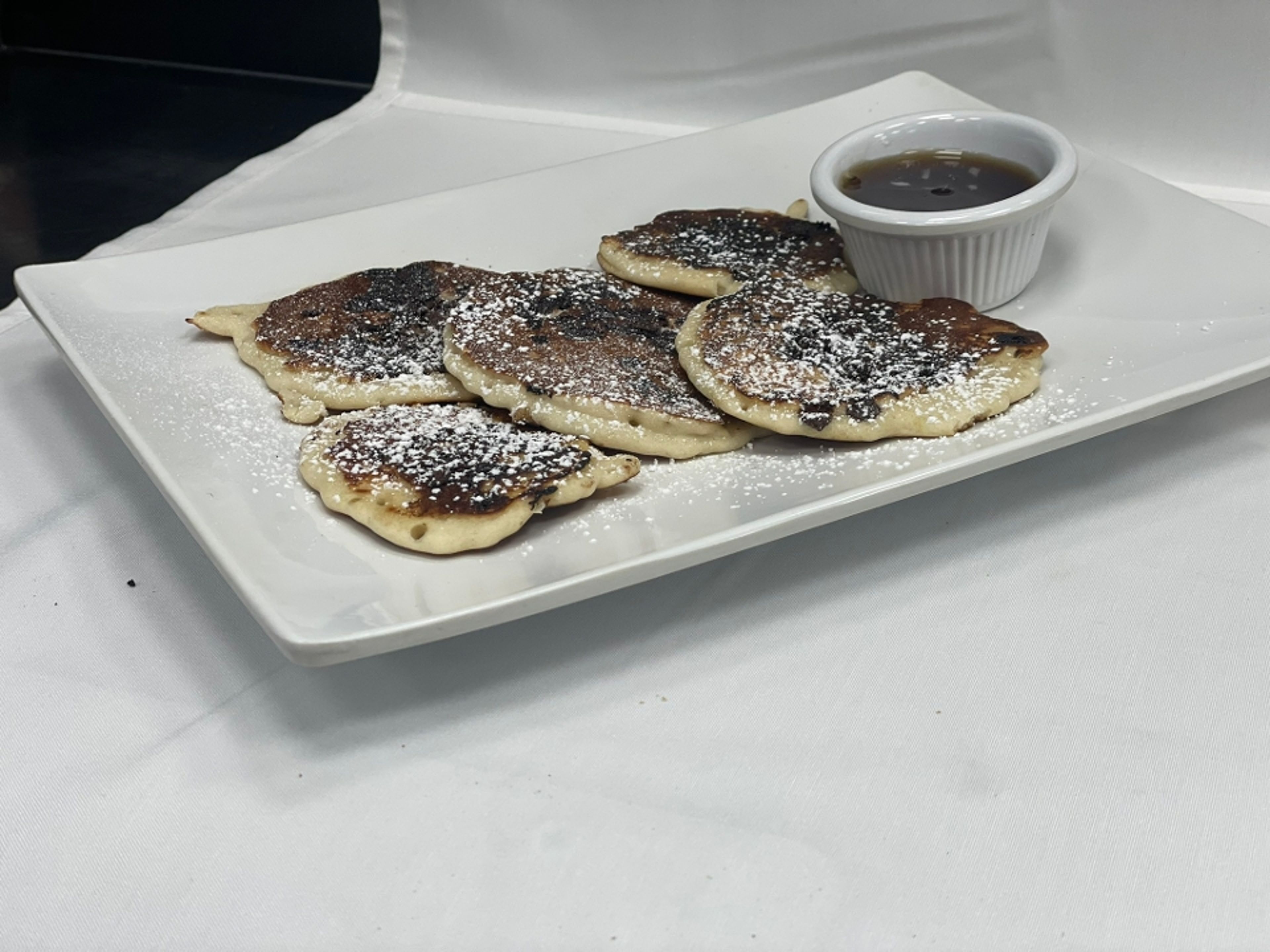 Kids Chocolate Chip Pancakes.