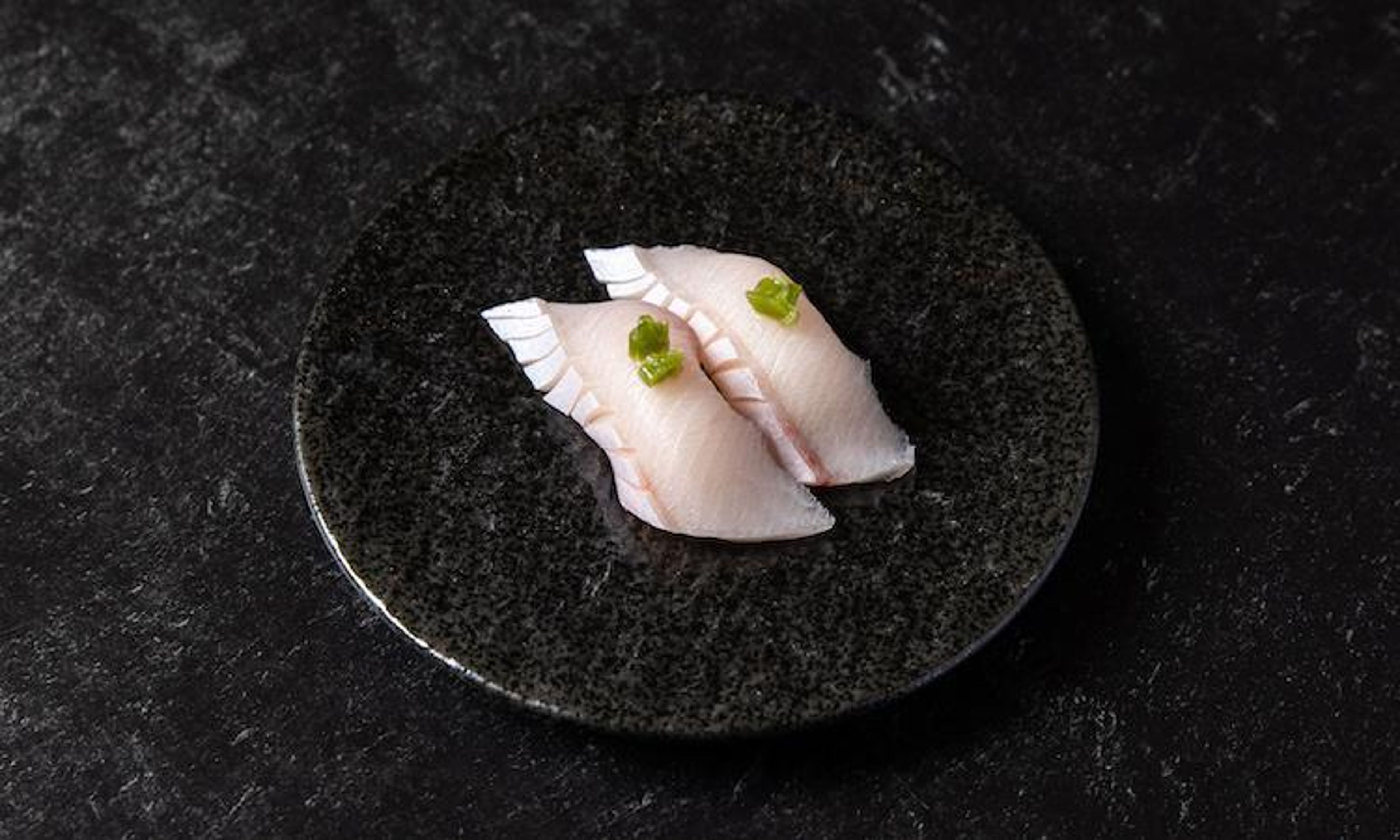 Yellowtail Belly Sushi.