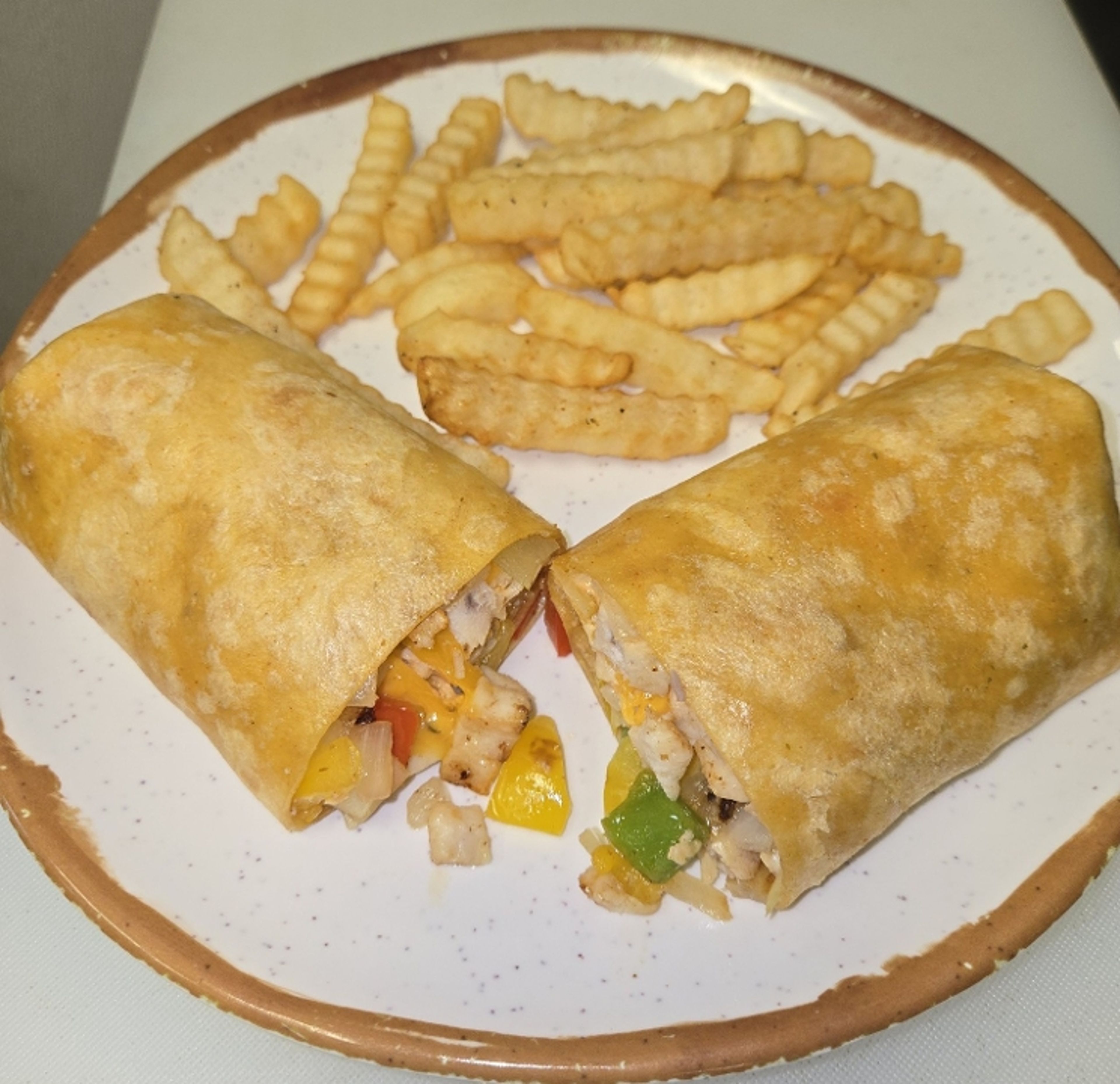 SOUTHWEST CHICKEN WRAP.