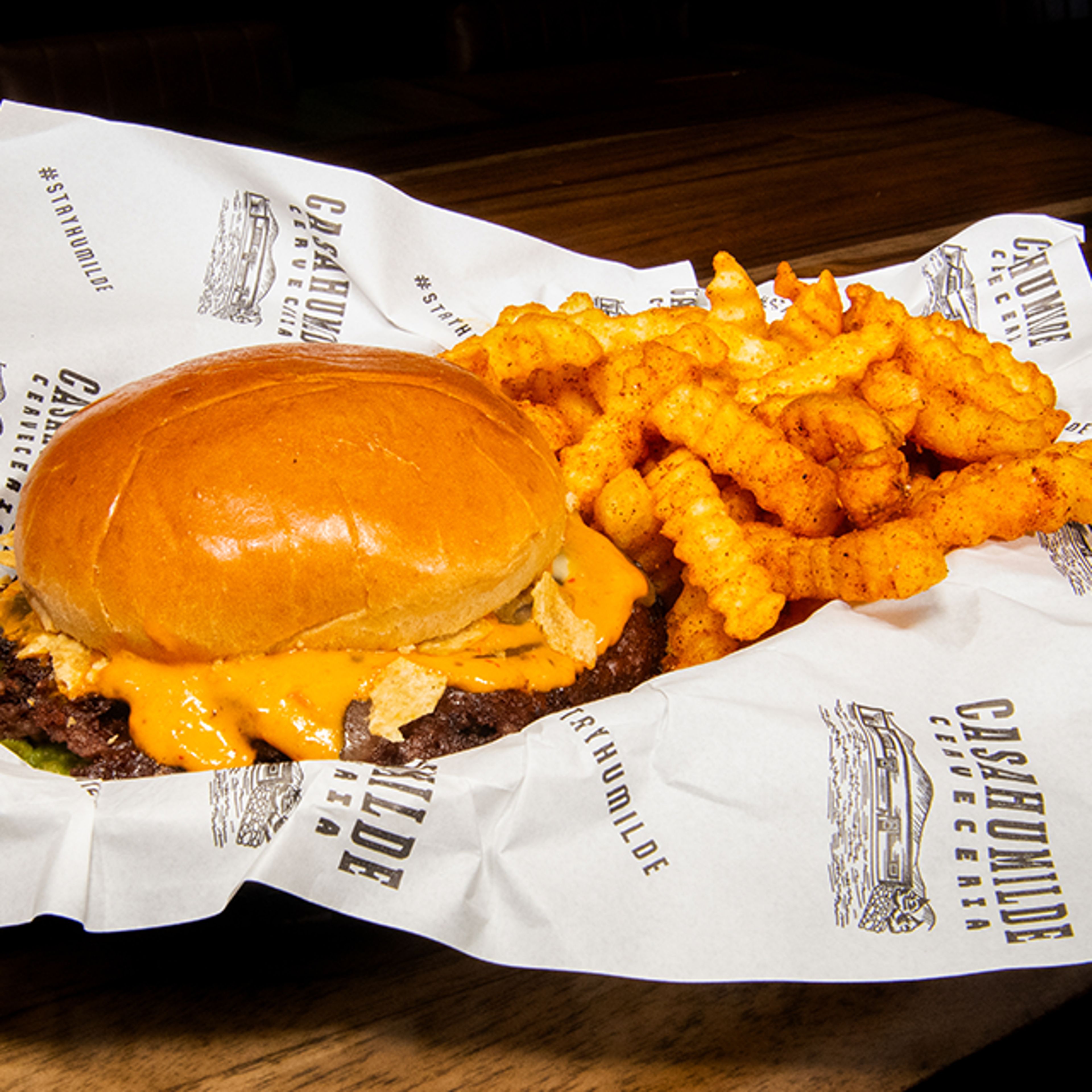 Casa SMASH Burger & Fries.