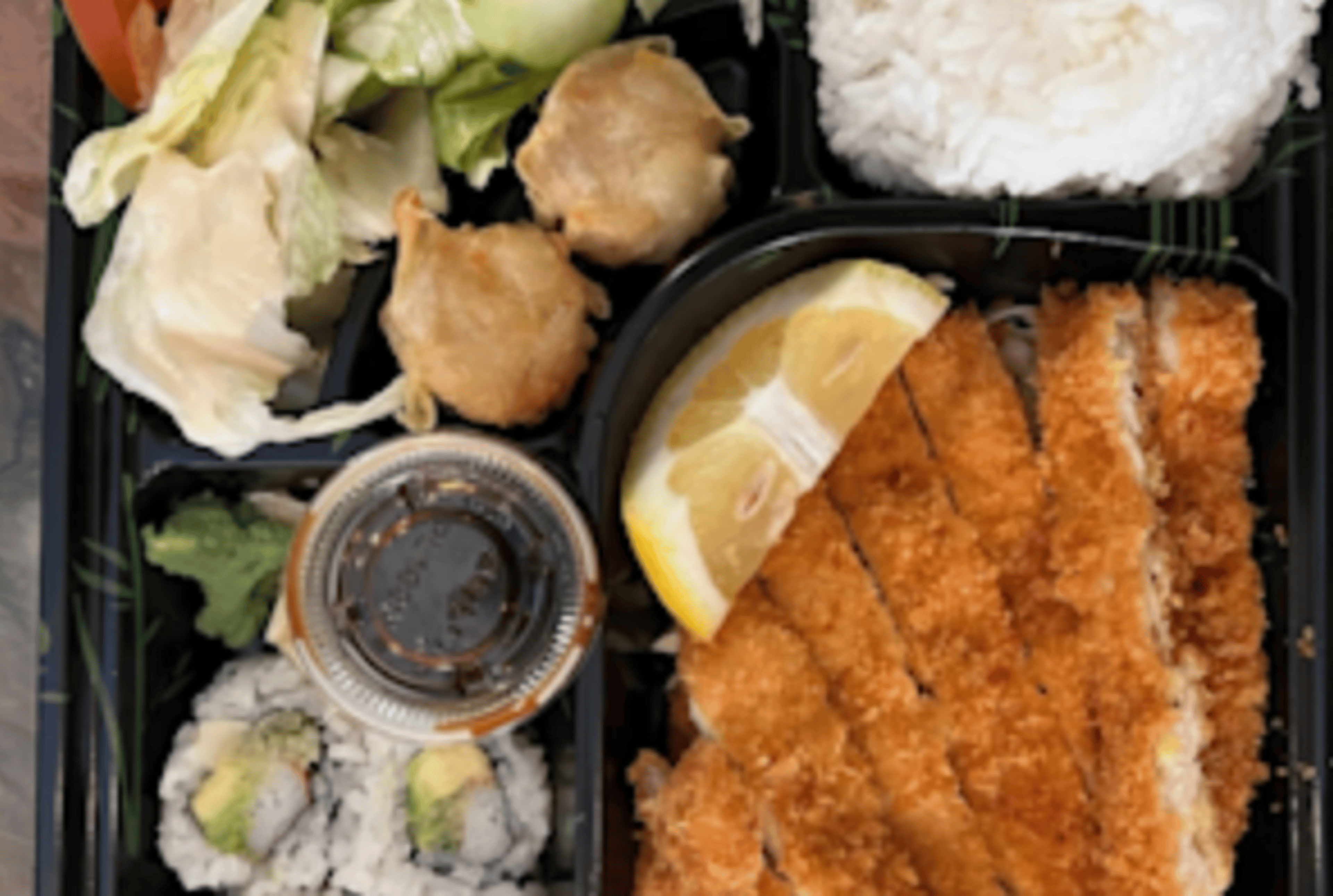 Torikatsu Dinner Bento.