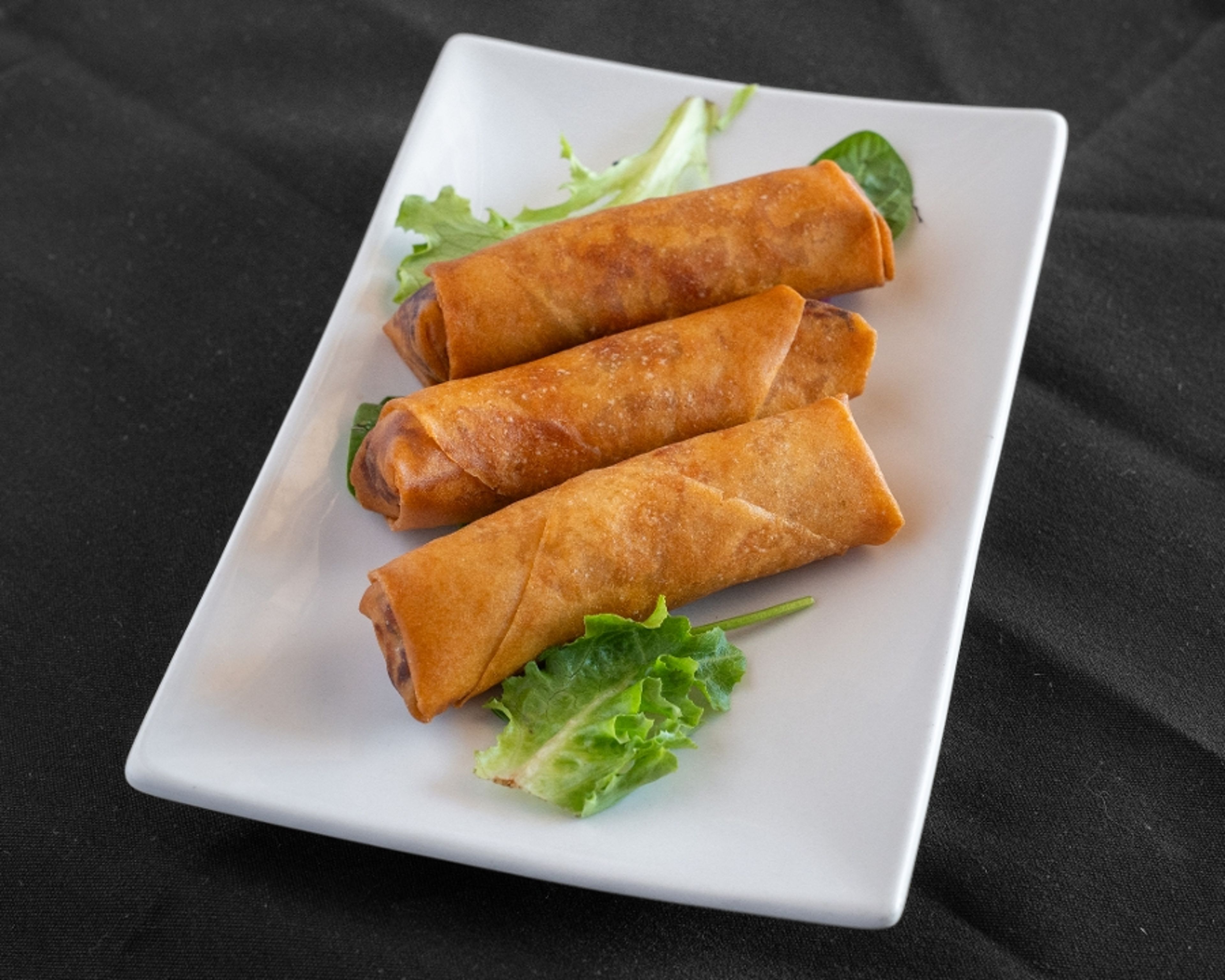 Vegetable Egg Rolls.