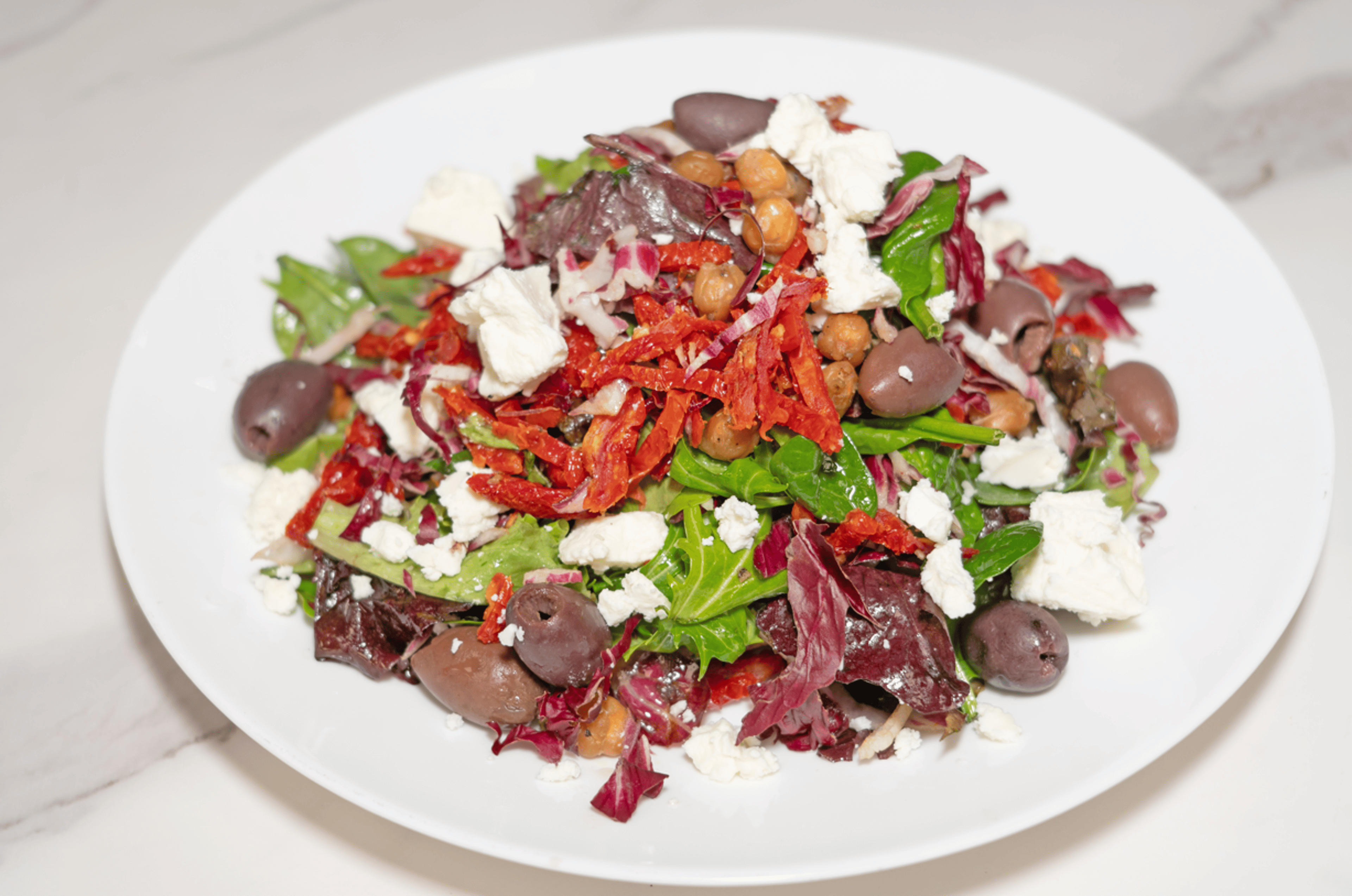 Rustic Mediterranean.