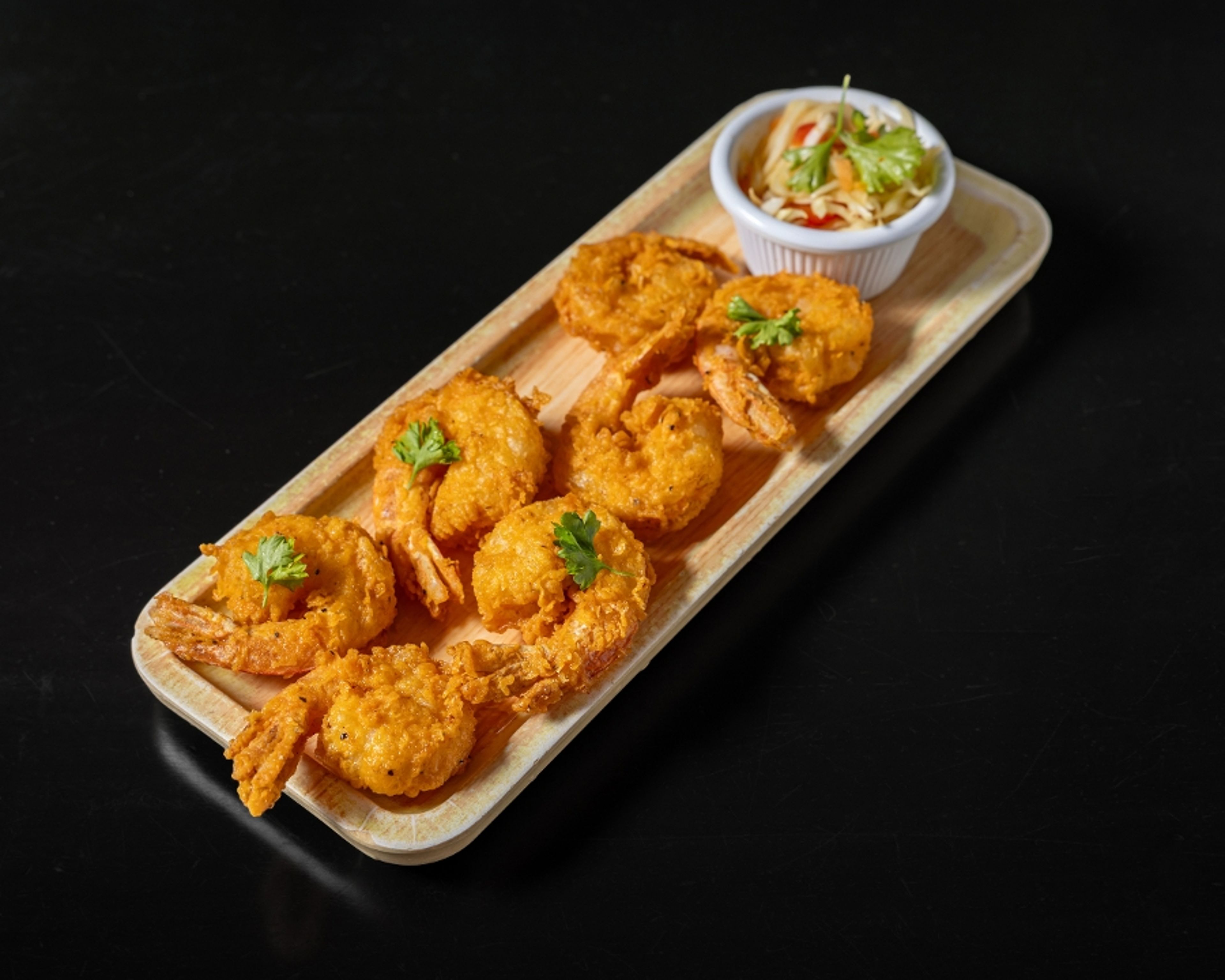 Caribbean Fried Shrimp (8 pc).