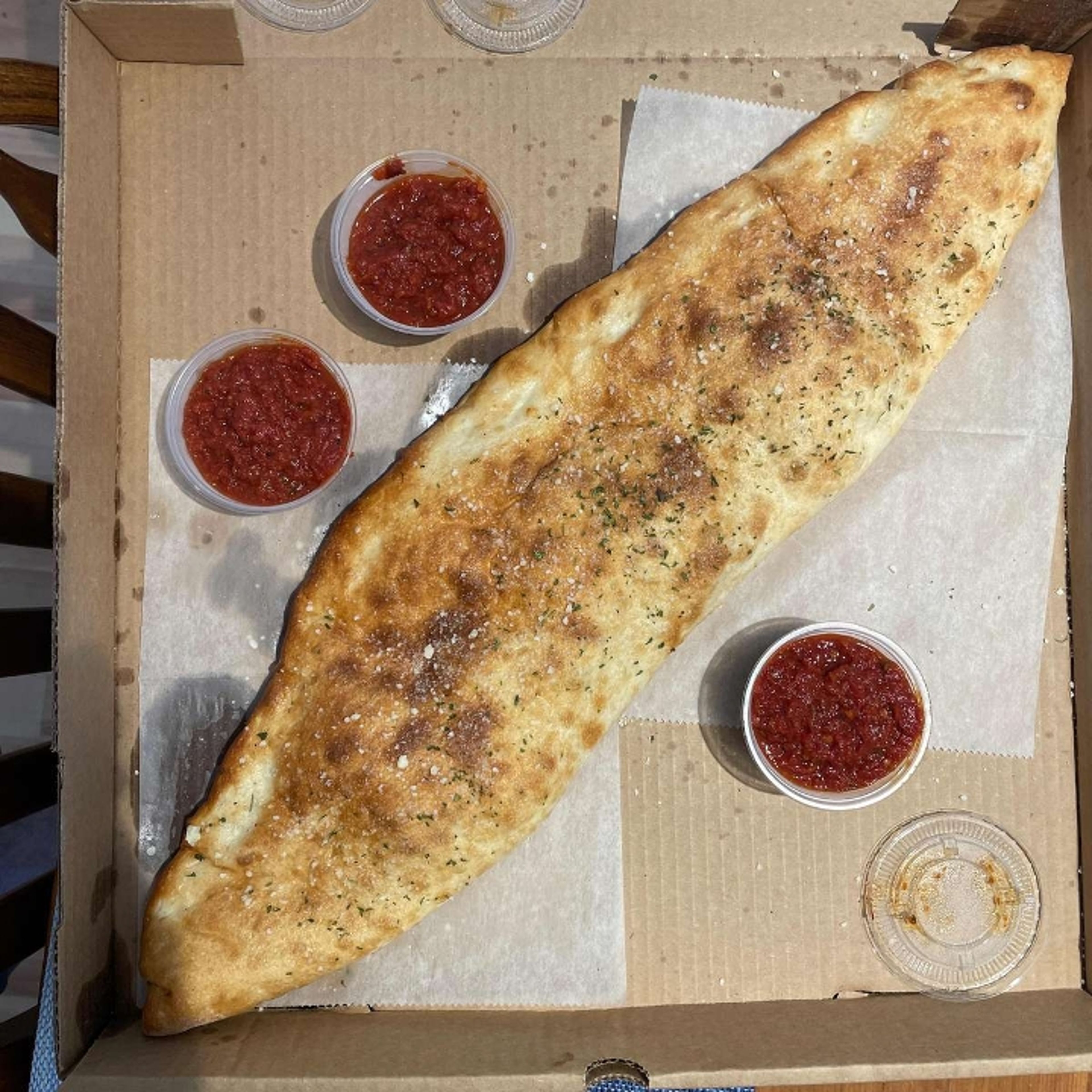 Meat Calzone - Large.