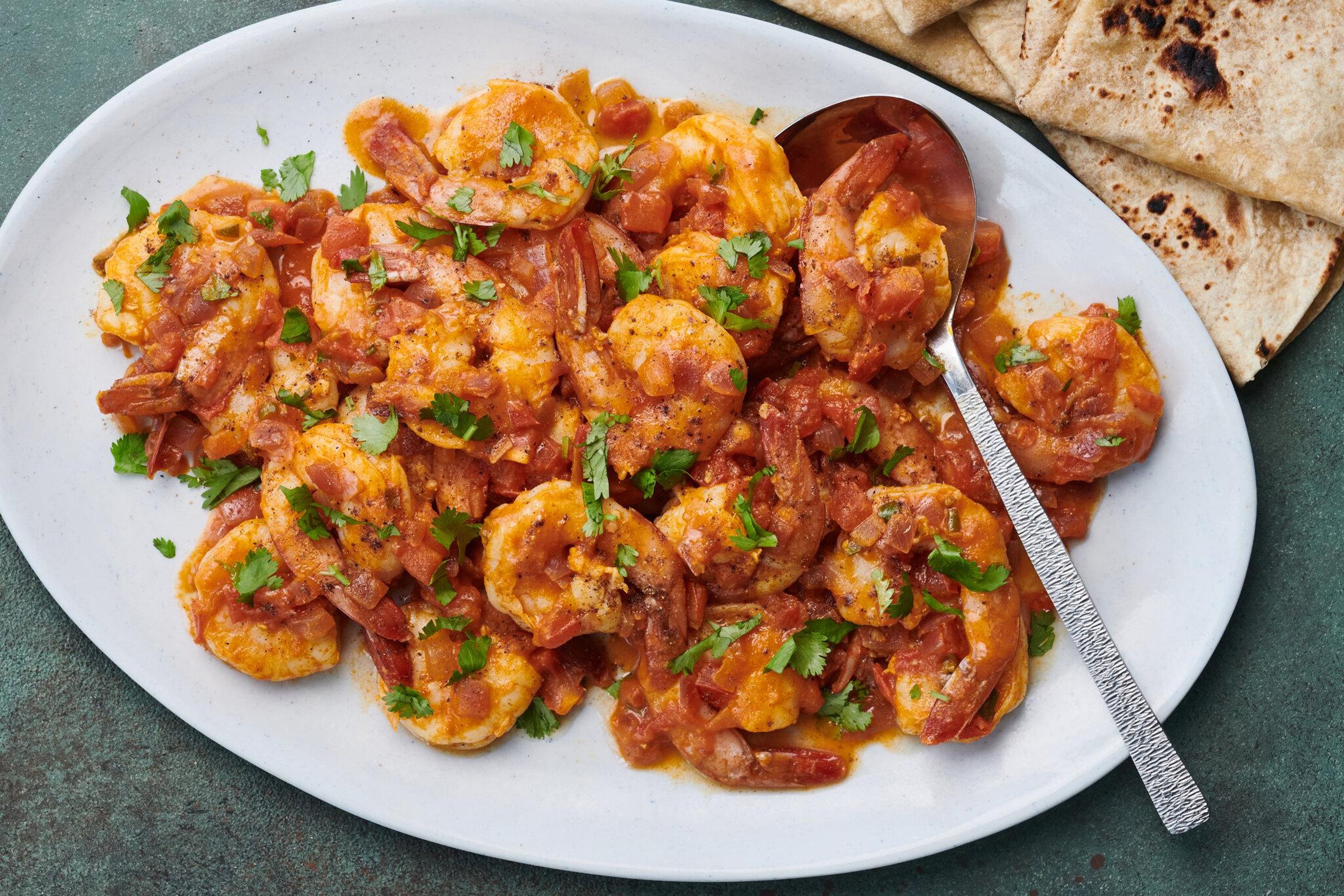 Shrimp Masala.