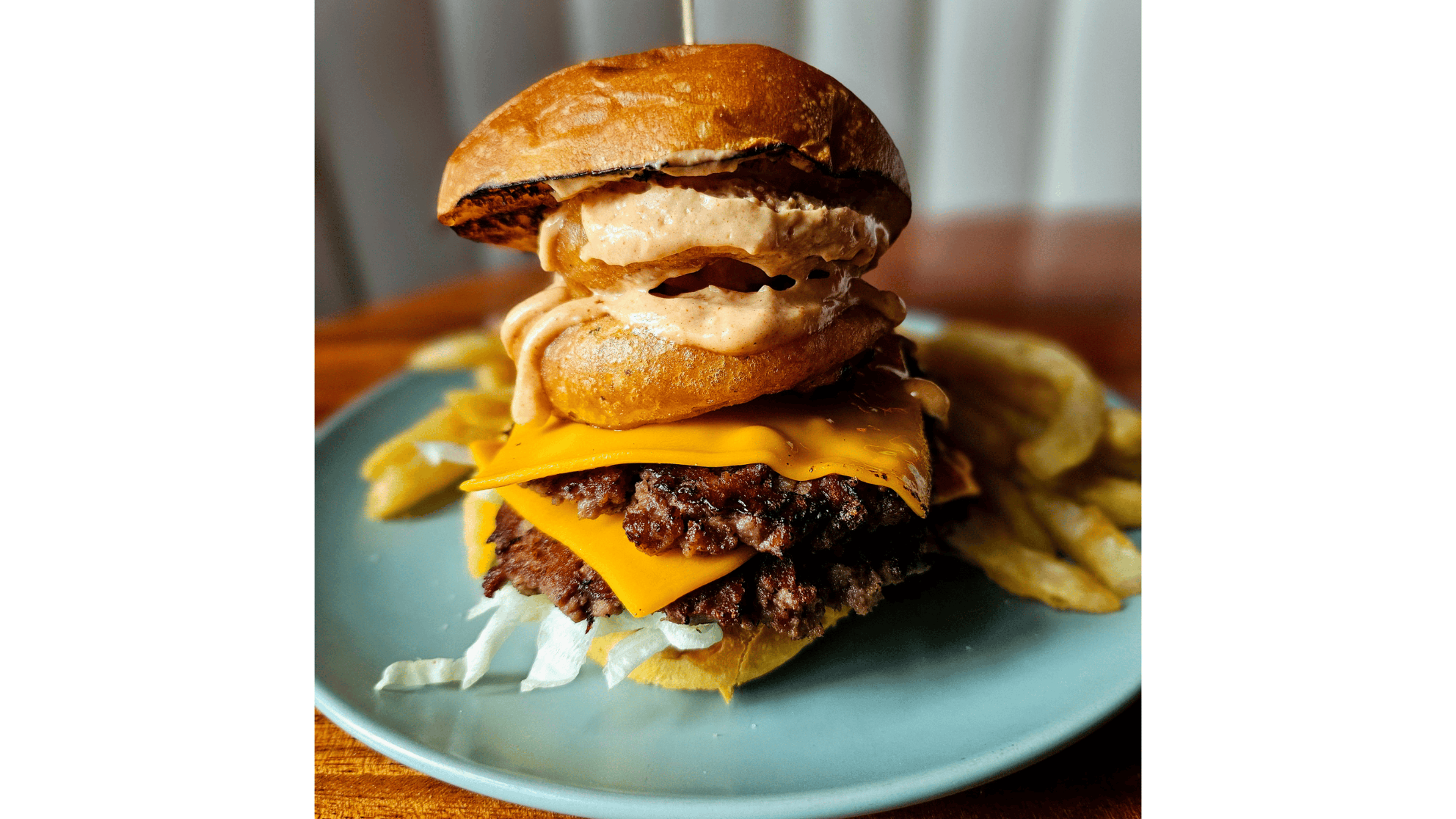 The Double SMASH Burger.