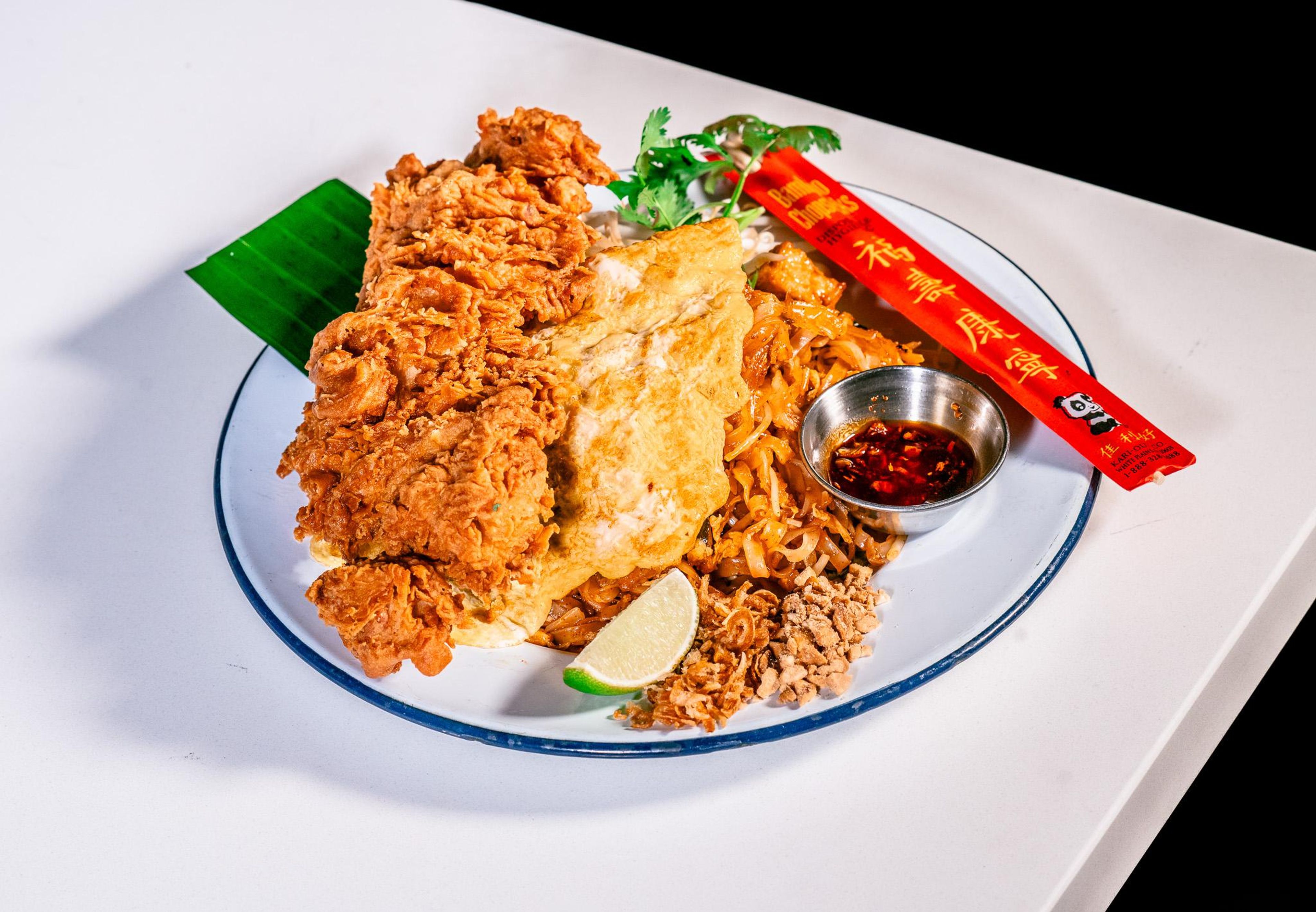Pad Thai Fried Chicken.