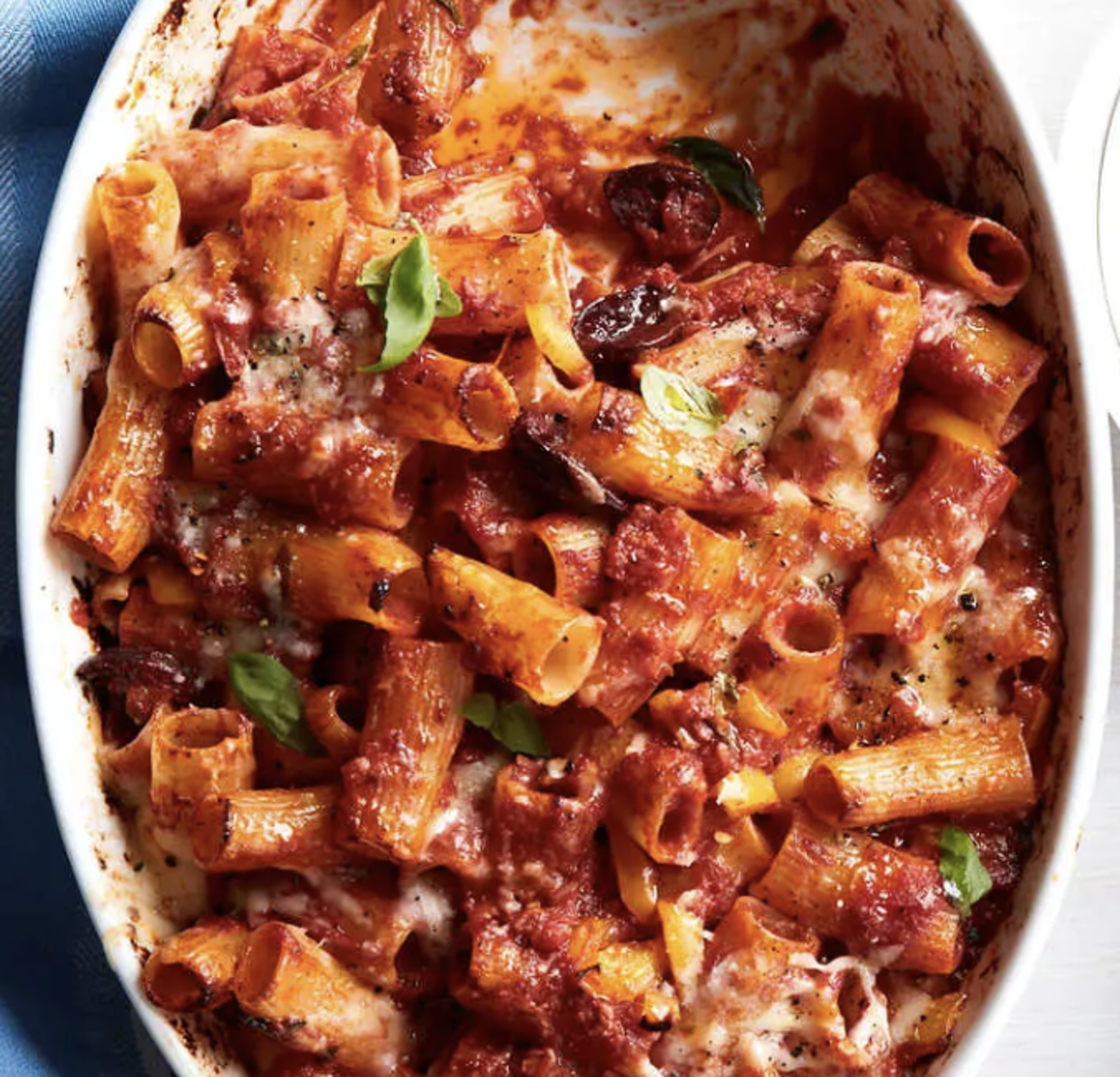 Baked Rigatoni.