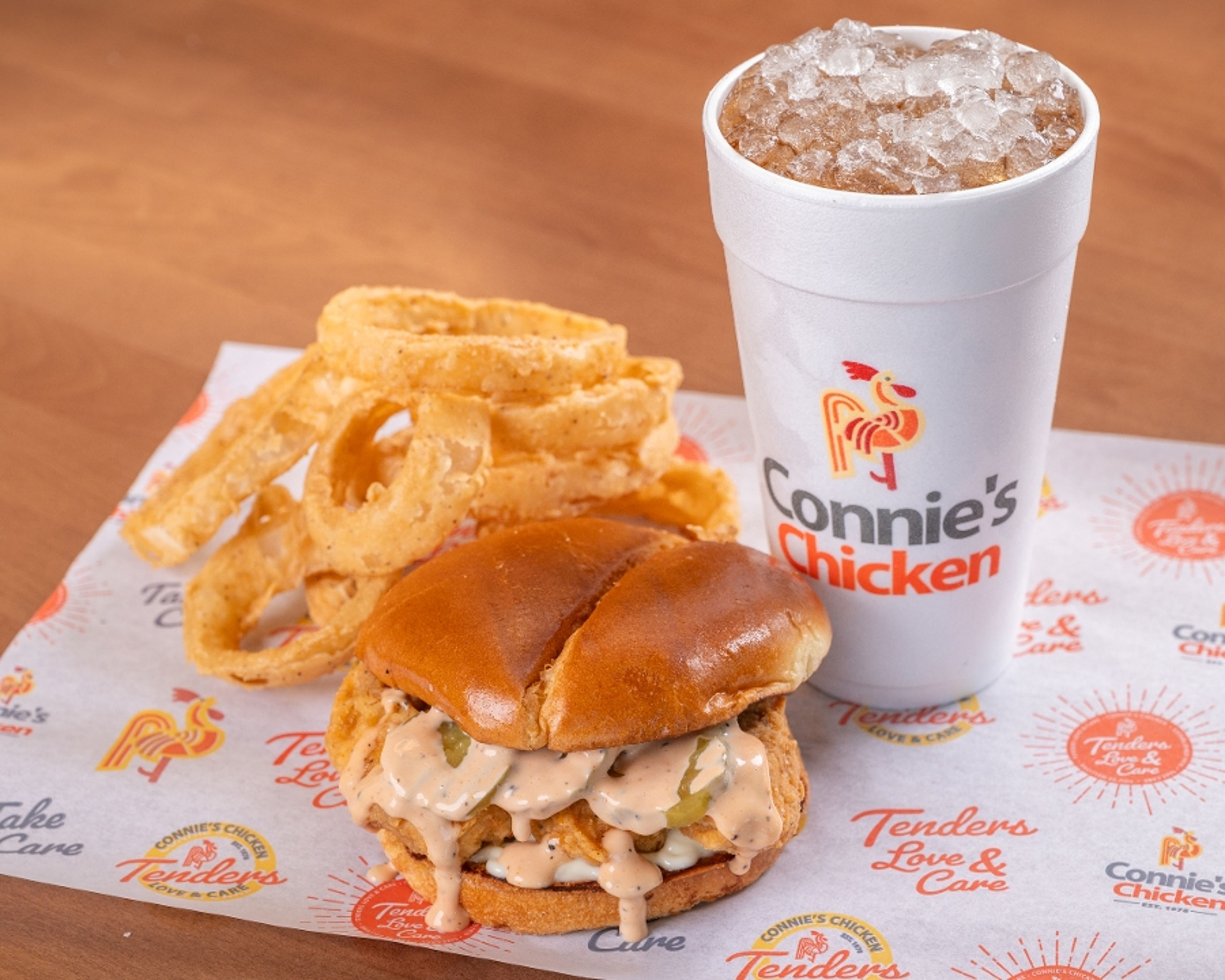 # 2 Chicken Sandwich Combo.