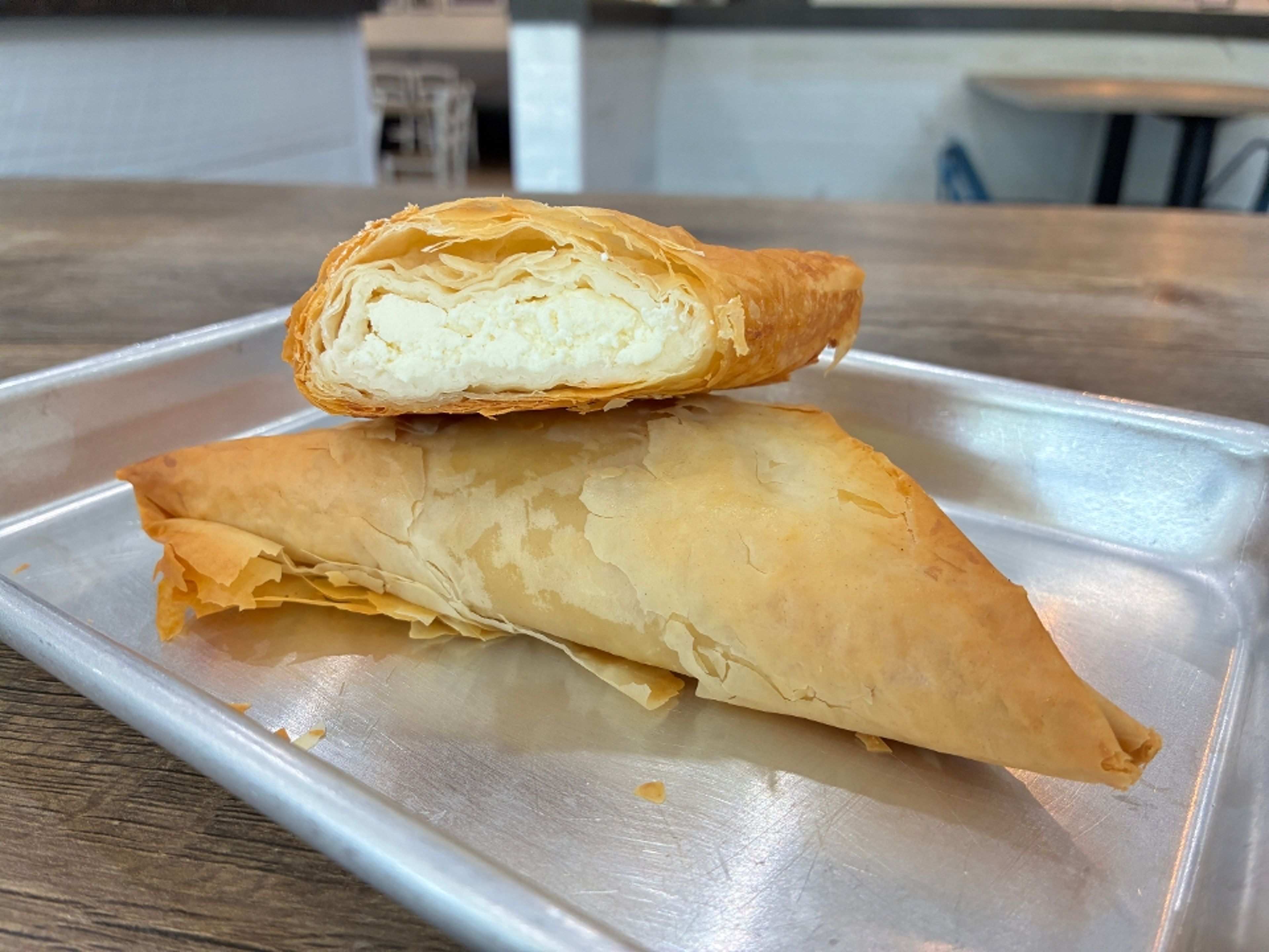 TIROPITA (CHEESE PITA).