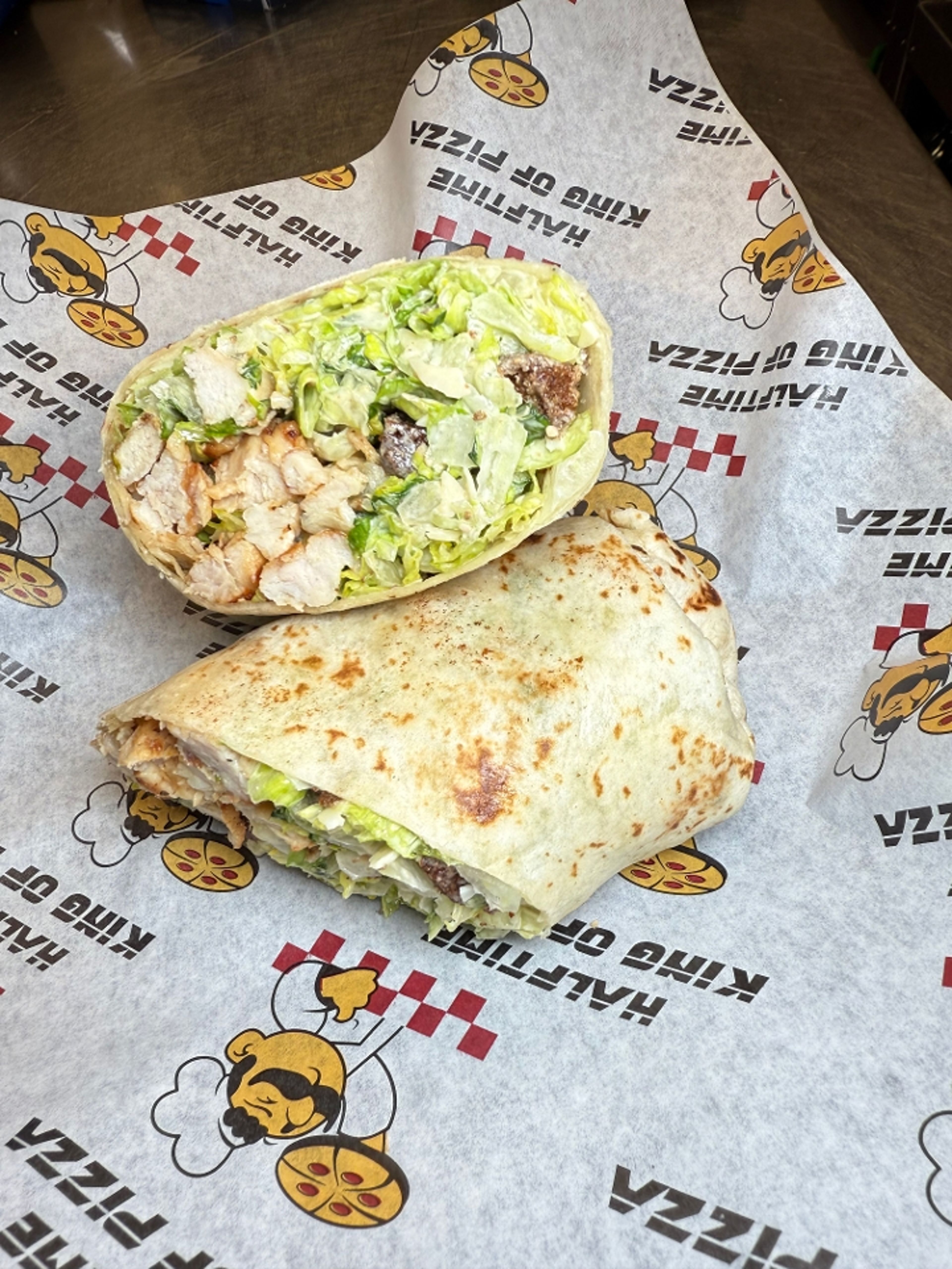 Chicken Caesar Wrap.