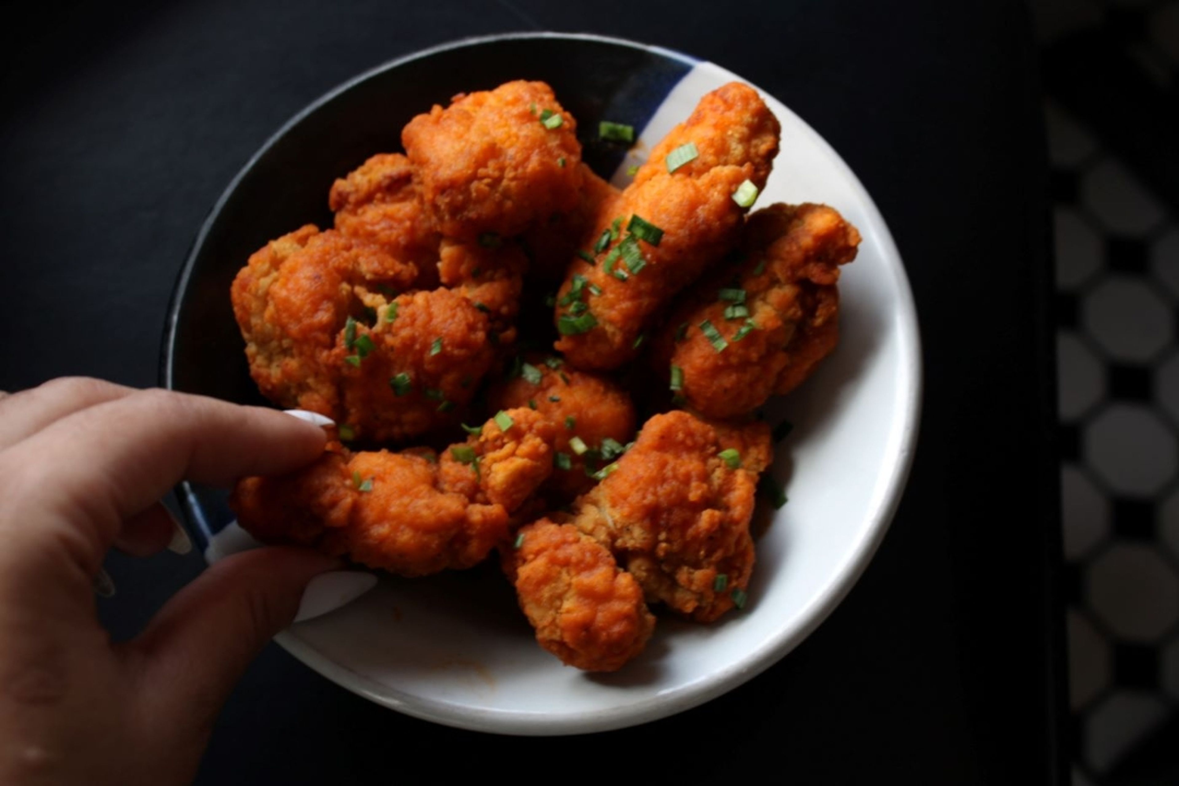 Boneless Buffalo Wings.