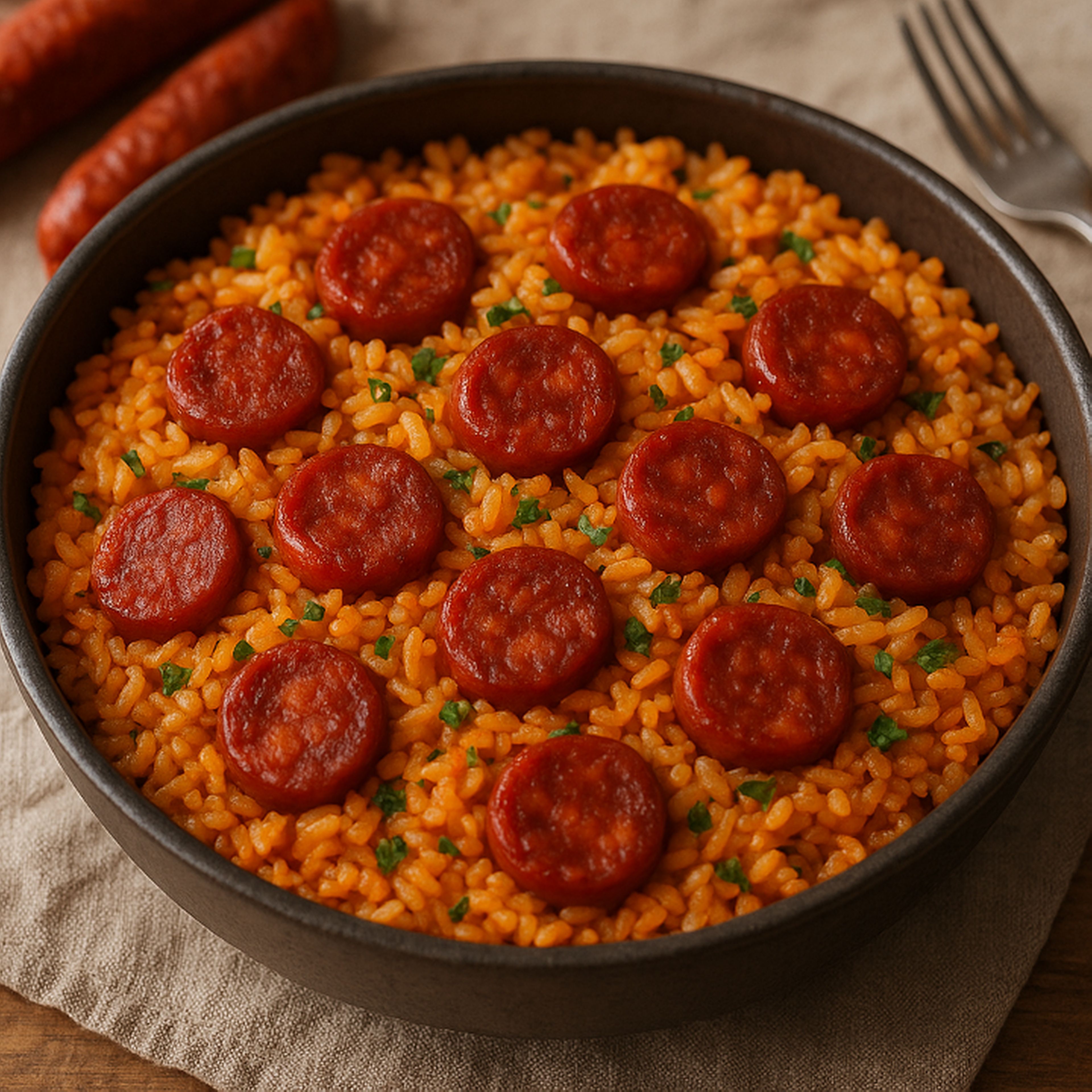 Arroz con Chorizo.