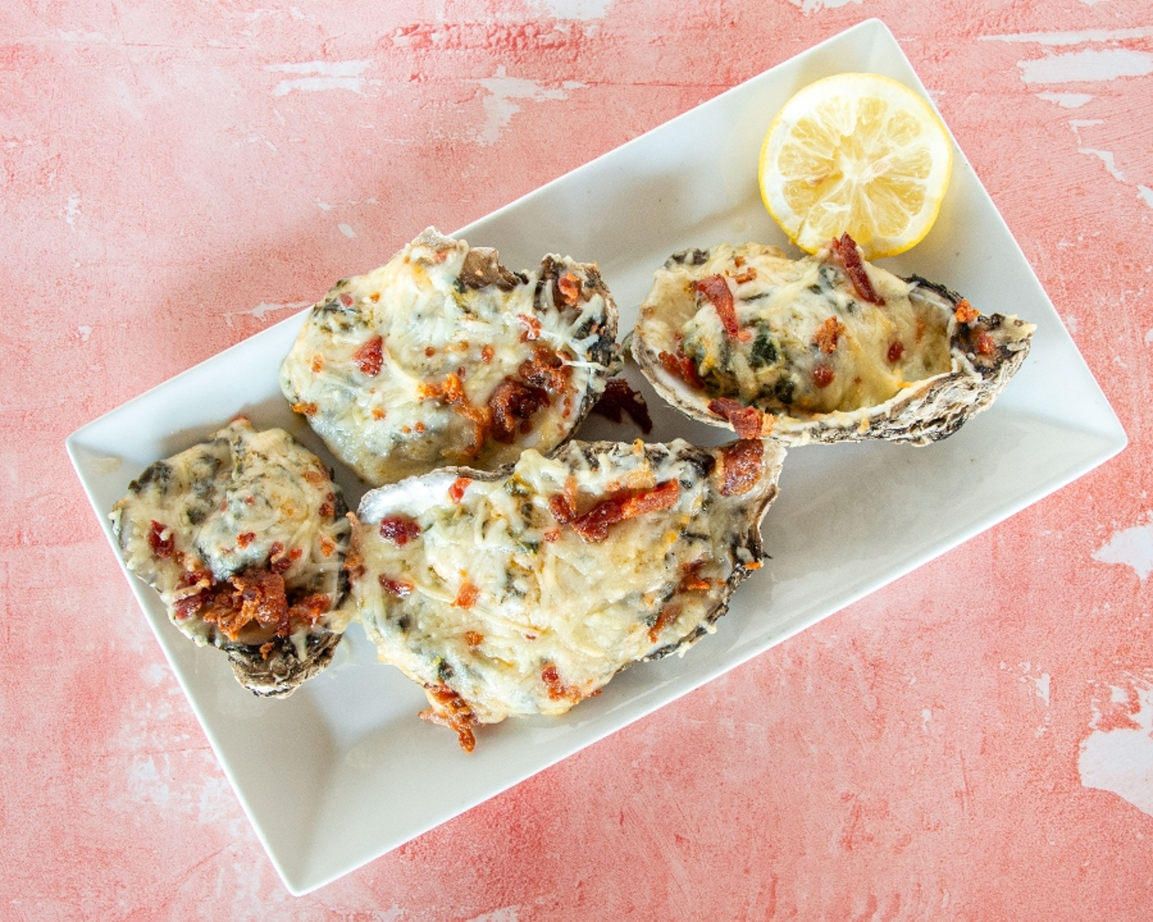 Oysters Rockefeller.