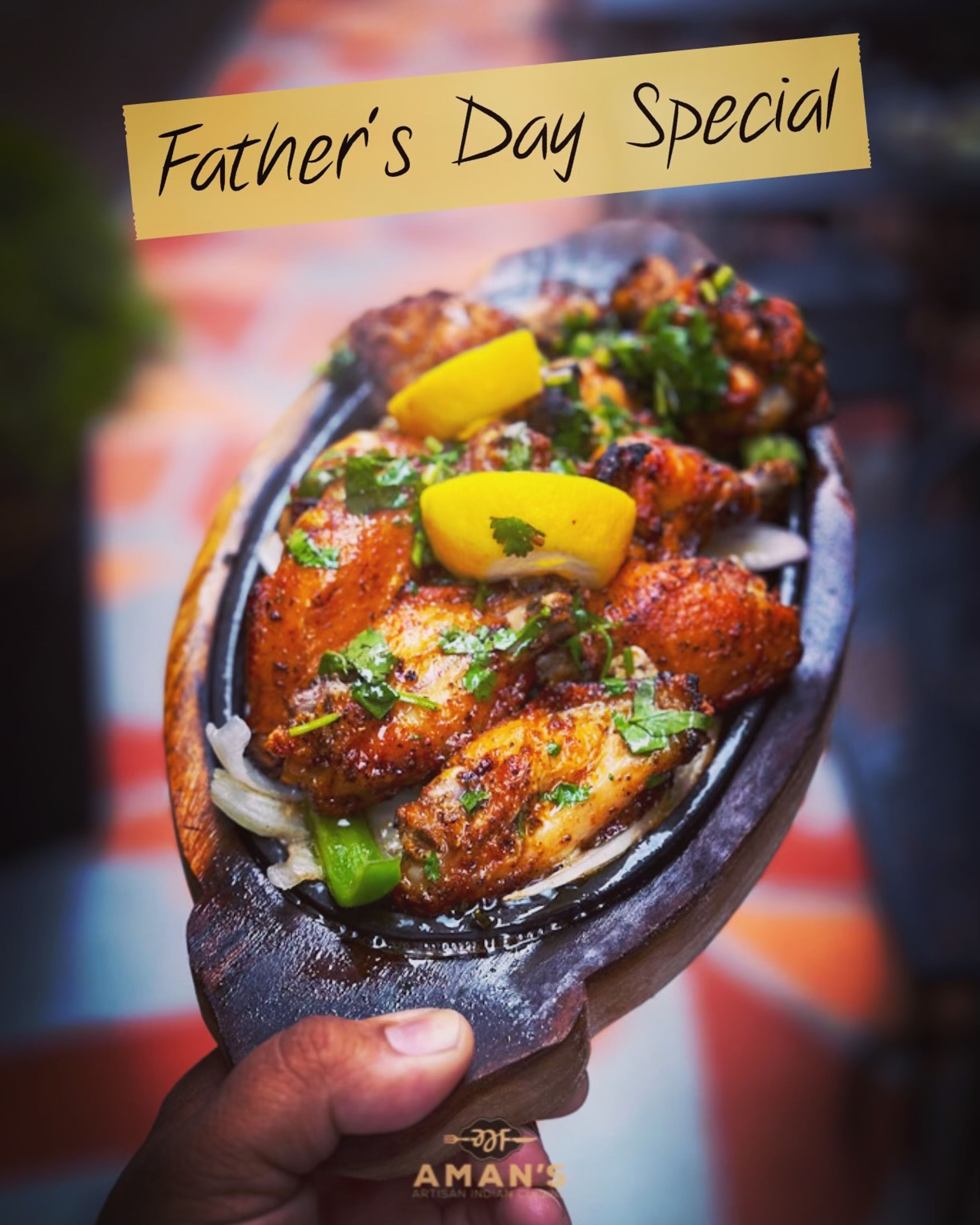 ◼️ Tandoori Wings ⚫️.